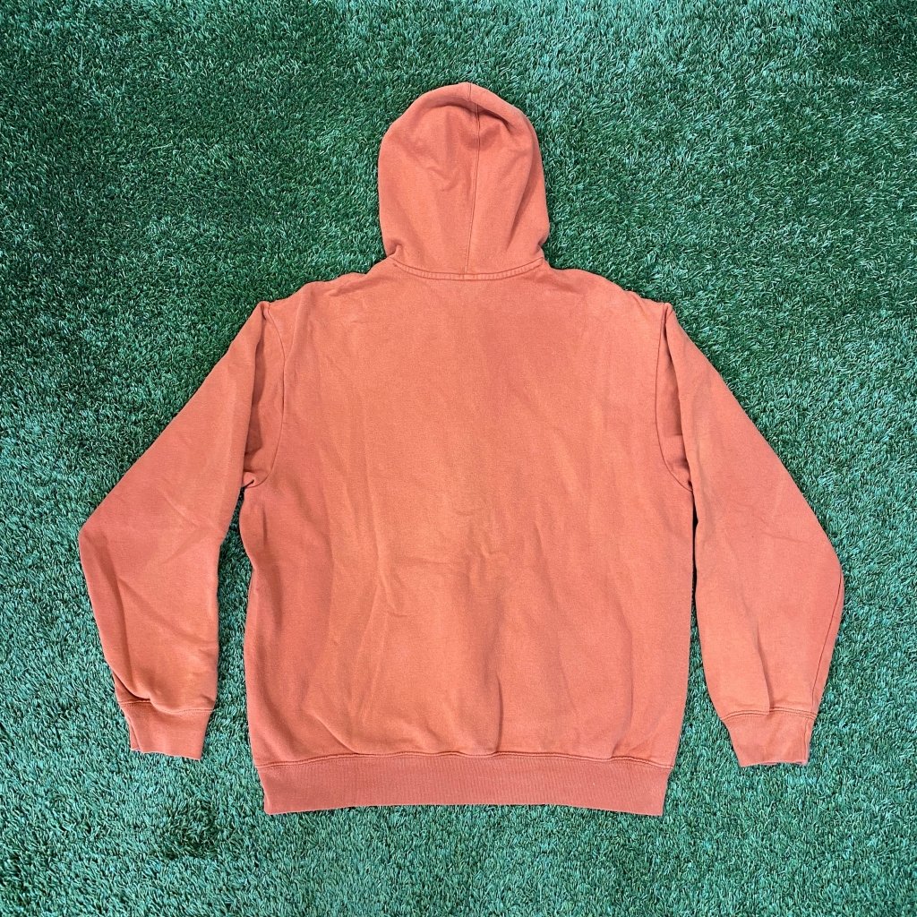 Nike Vintage Orange Zip Up Hoodie, L - Banana Stand