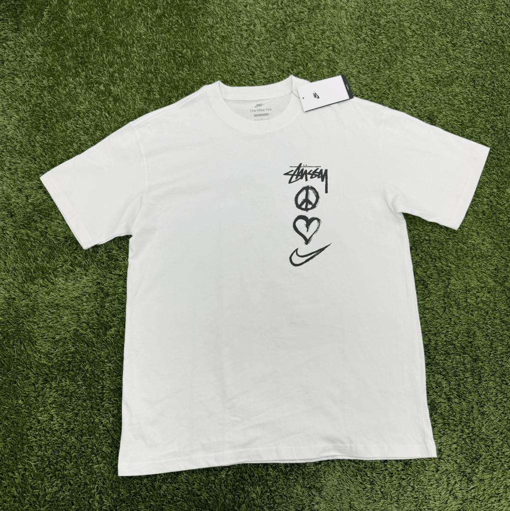 Nike x Stussy 'Peace, love Nike' Short Sleeve, M - Banana Stand
