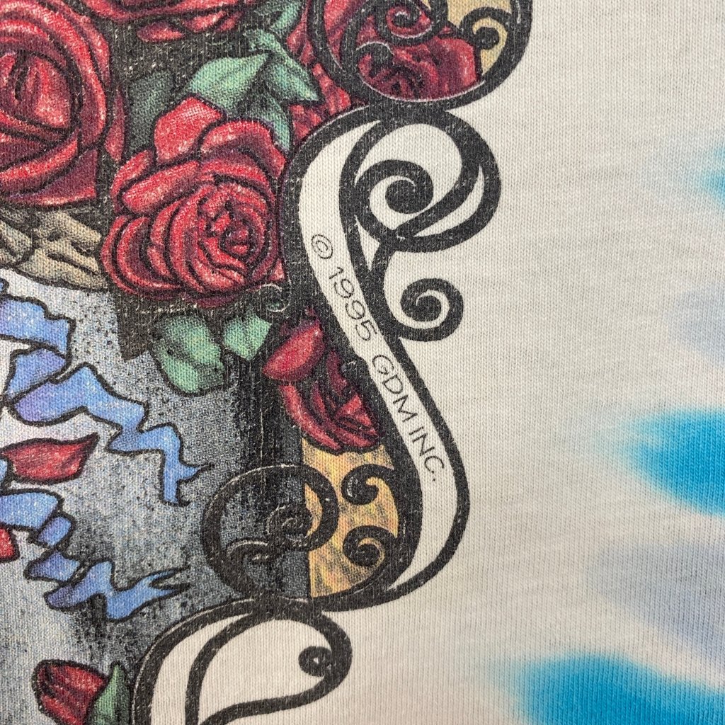 Vintage Grateful Dead 30 Years Tie Dye, Liquid Blue Tag XL - Banana Stand