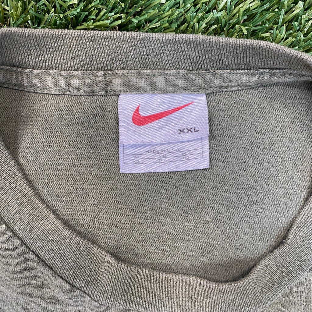 Vintage Nike Shirt, Green Made in USA XXL - Banana Stand