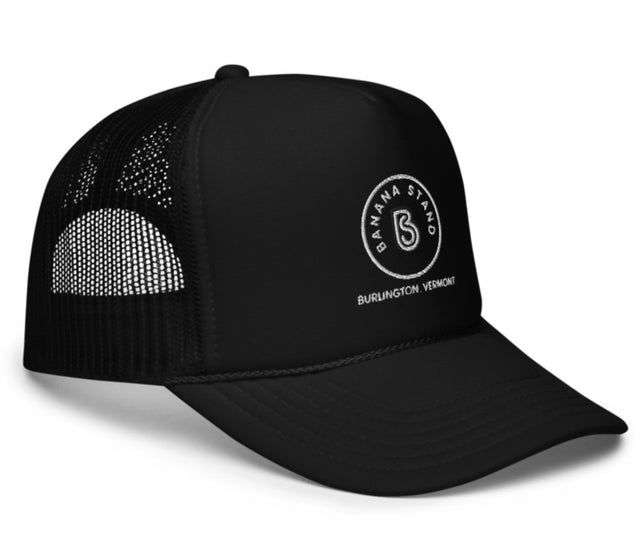 Burlington Vermont Trucker Hat - Banana Stand