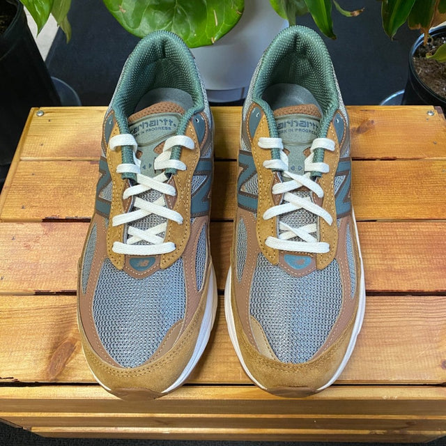Carhartt WIP x New Balance MADE in USA 990v6, Mens 10.5 - Banana Stand