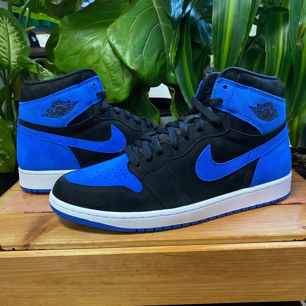 Jordan 1 Retro High OG 'Royal Reimagined', Mens 12, W13.5 - Banana