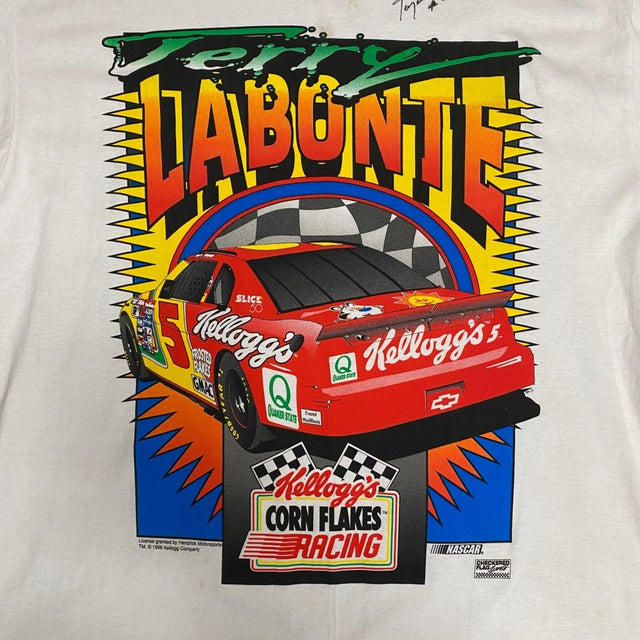 NASCAR Terry Labonte Kellogg’s T-shirt, Signed - Banana Stand