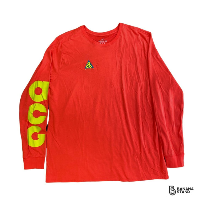 Nike ACG Sasquatch Long Sleeve, Red - Banana Stand