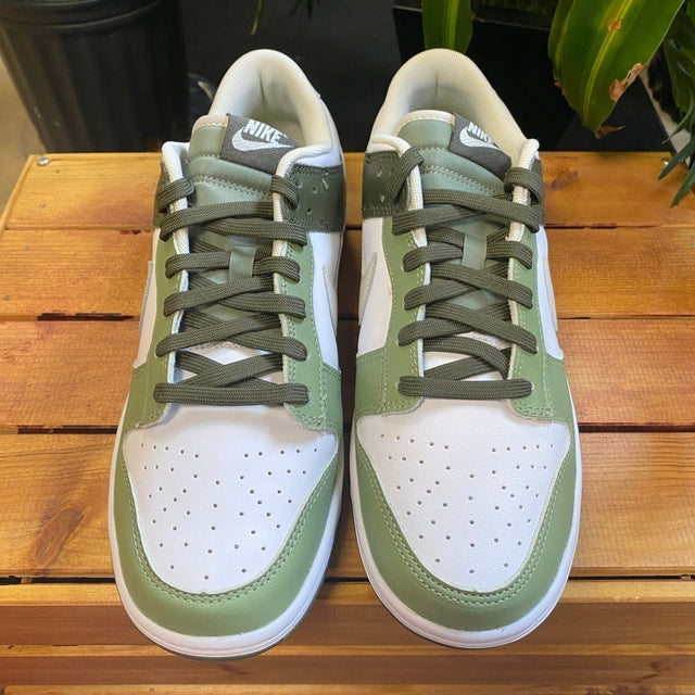 Nike Dunk Low Oil Green, Mens 7 / W8.5 - Banana Stand