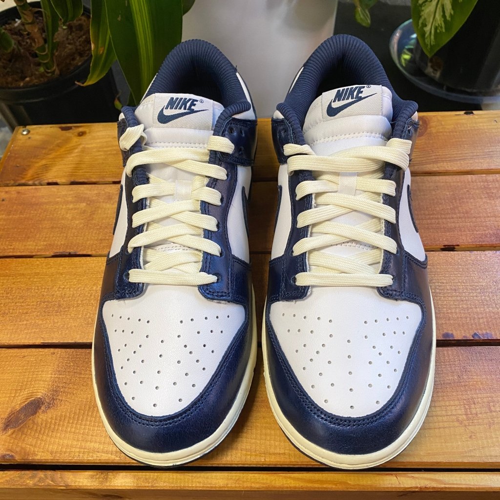 Nike Dunk Low PRM Vintage Navy, Mens 7.5, W9 - Banana Stand