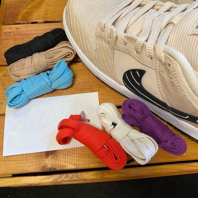 Nike SB Dunk Low x Albino & Preto 'Pearl White', Mens 9.5 - Banana Stand