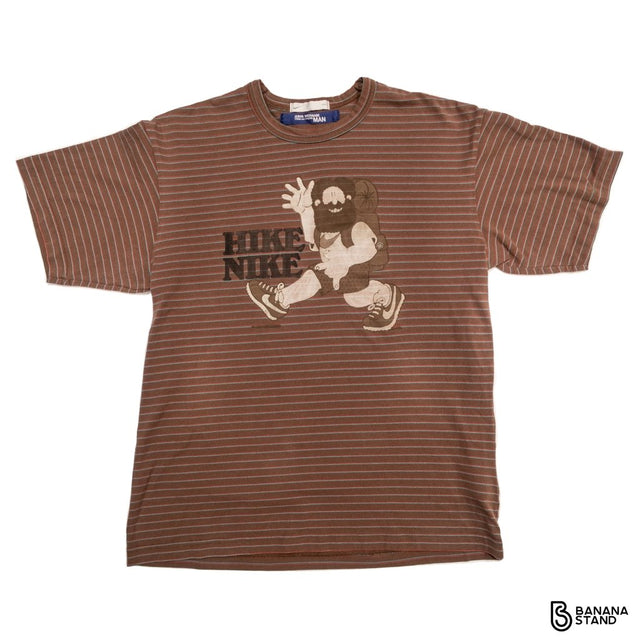 Nike X Junya Watanabe Comme des Garçons Hike Nike T Shirt, Brown, S - Banana Stand
