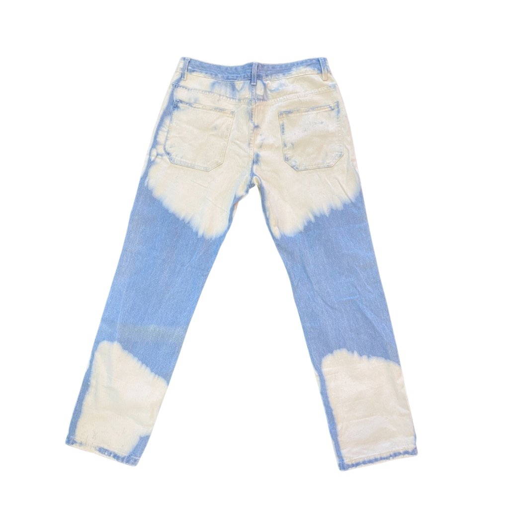 Tie Dye Straight Leg Jeans - Banana Stand