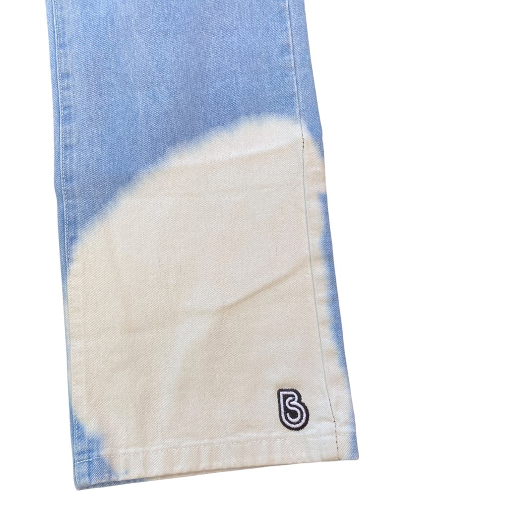 Tie Dye Straight Leg Jeans - Banana Stand