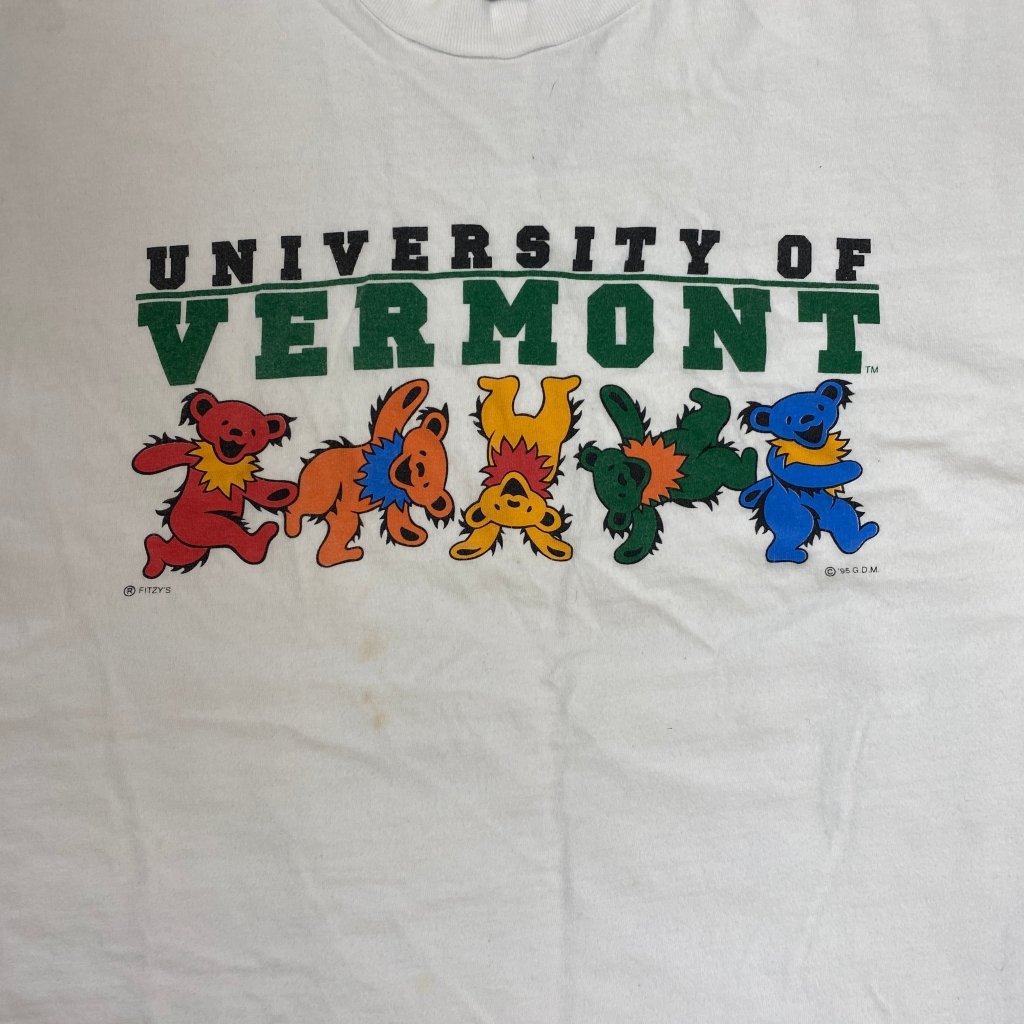 1995 Grateful Dead x University of Vermont Vintage Shirt, XL - Banana Stand