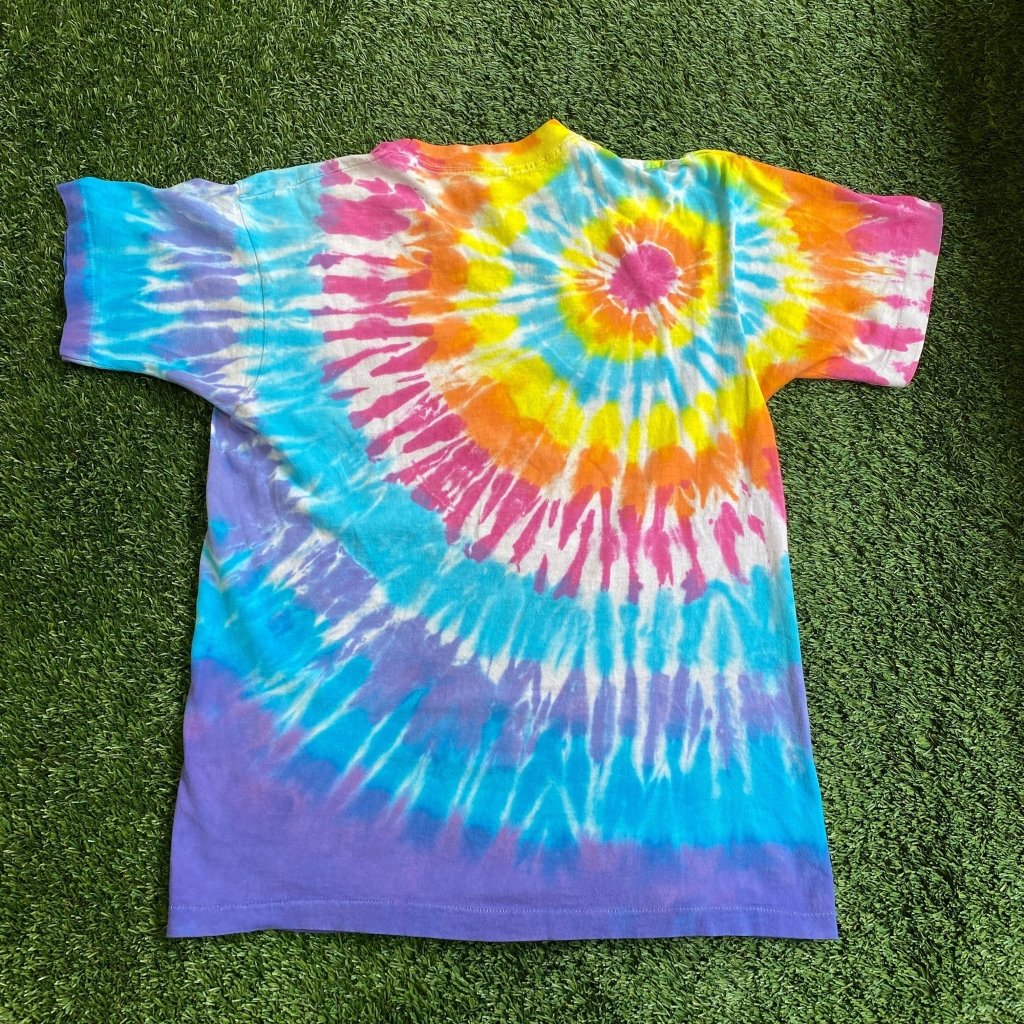 90’s Vintage Ben and Jerry's Wavy Gravy Tie Dye Shirt Made in USA - Banana Stand