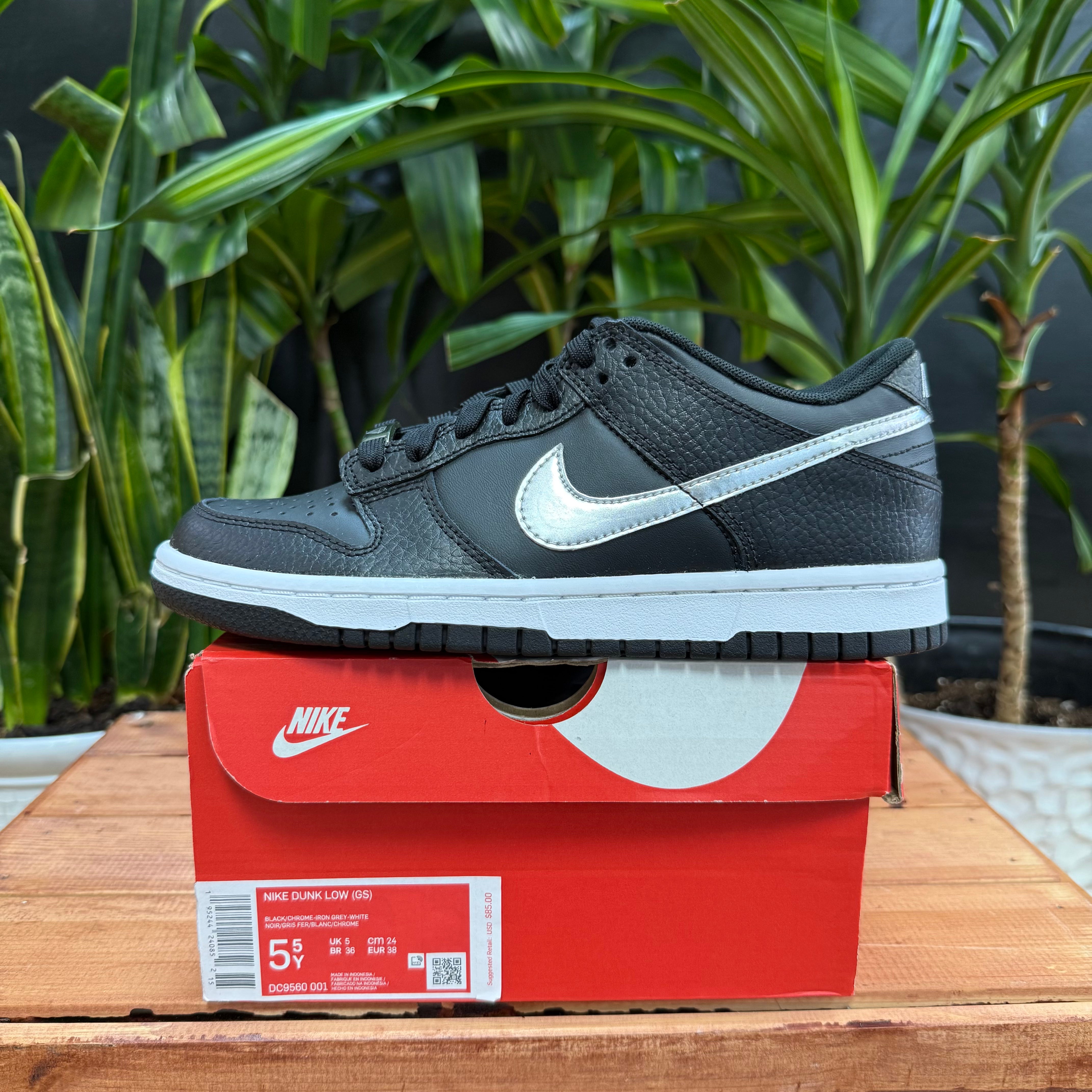 Nike Dunk Low NBA 75th Anniversary Spurs, Mens 5.5,W7