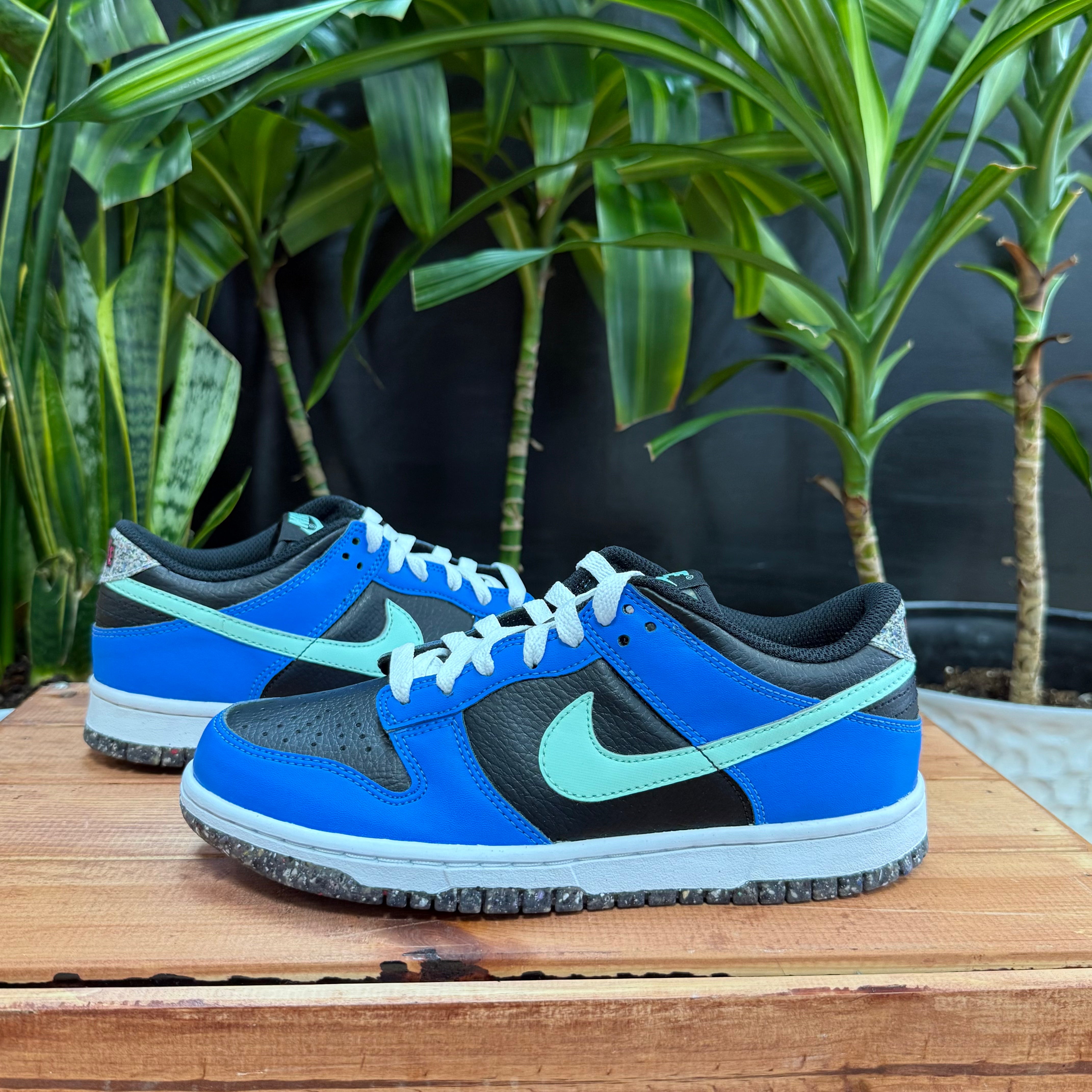 Nike Dunk Low Crater Blue Black, Mens 5, W6.5