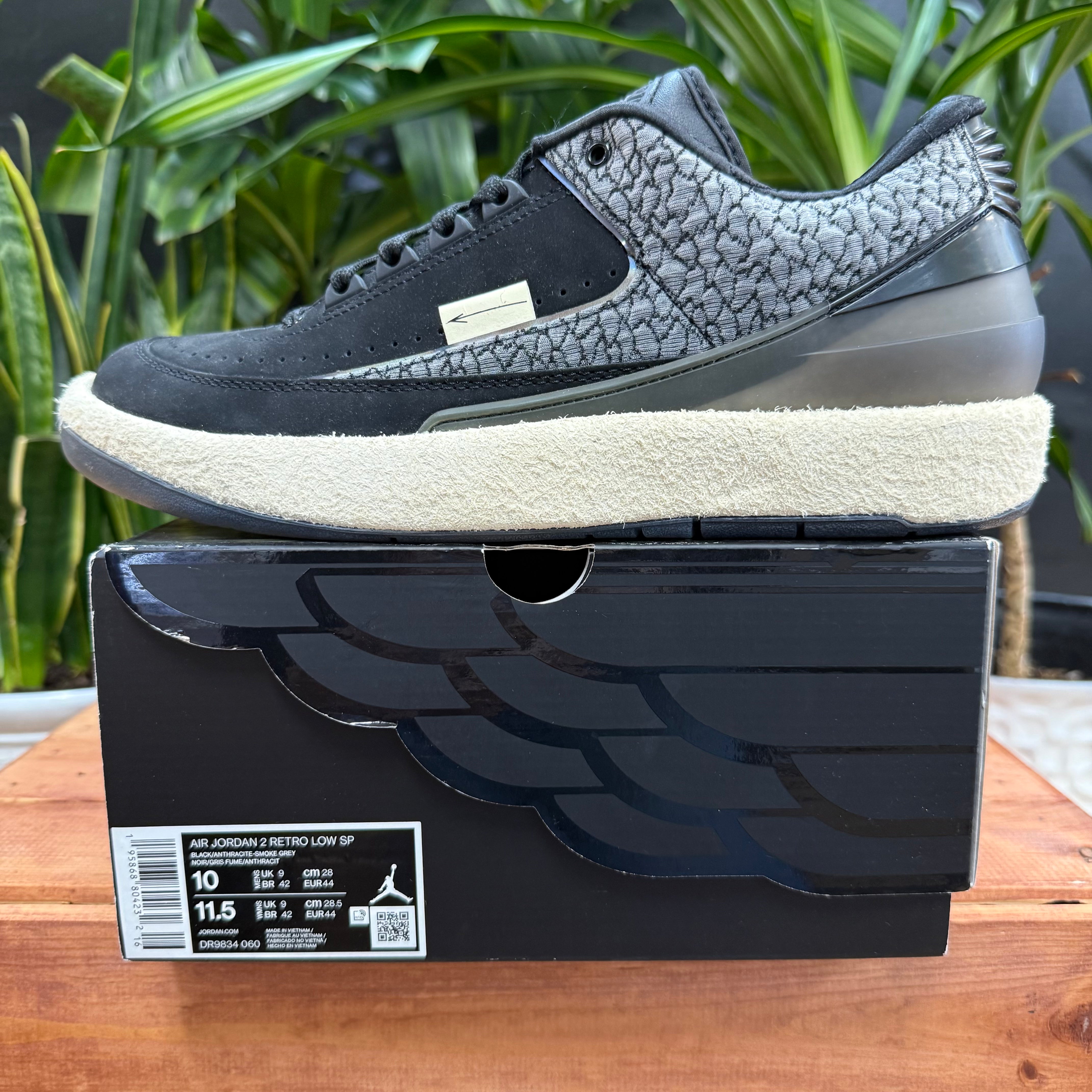 Air Jordan 2 Retro SP Low 'Responsibility', Mens 10, W11.5