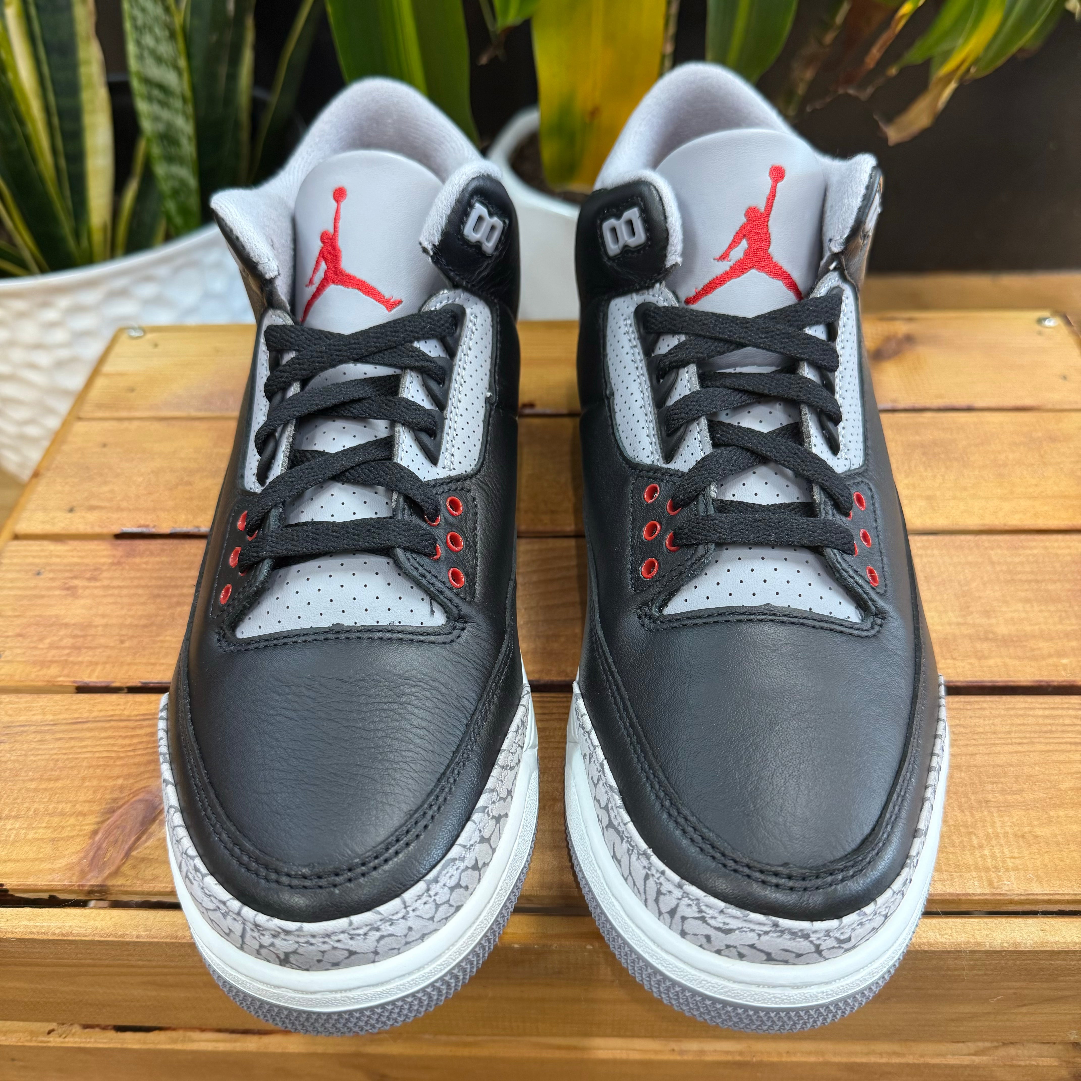 Jordan 3 Retro 'Black Cement', Mens 10.5, W12