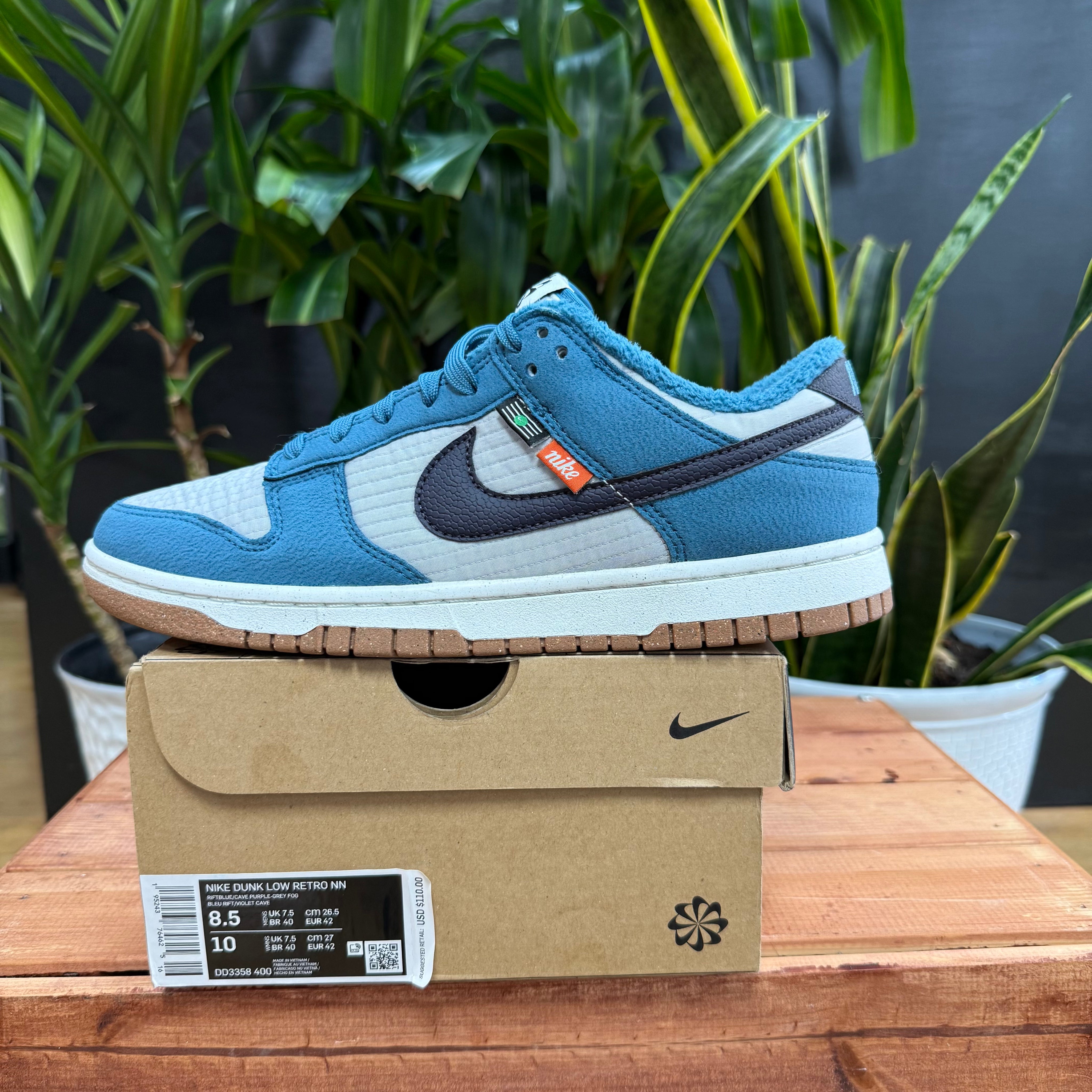 Nike Dunk Low SE Toasty Rift Blue, Mens 8.5, W10
