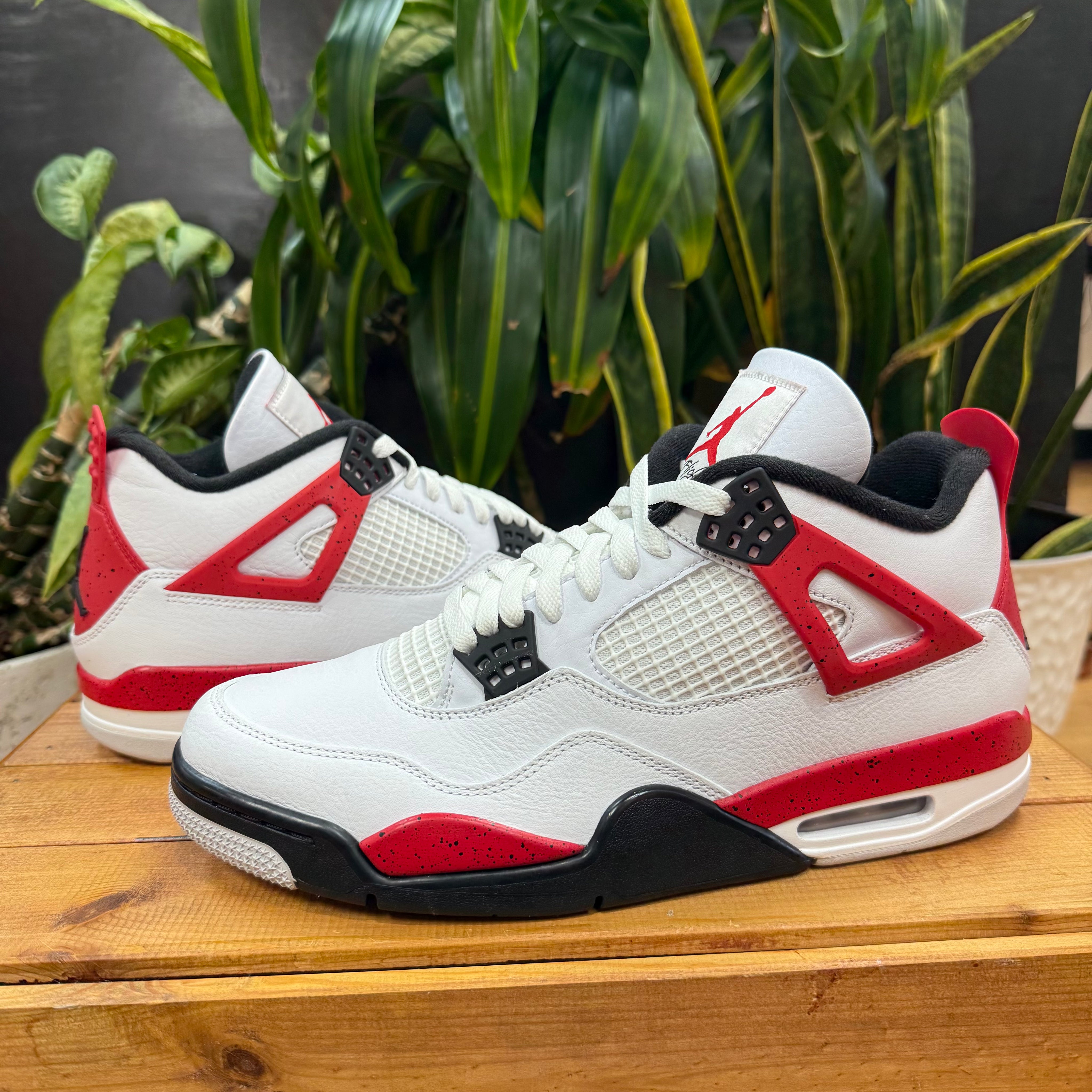 Jordan 4 Retro 'Red Cement', Mens 11, W12.5