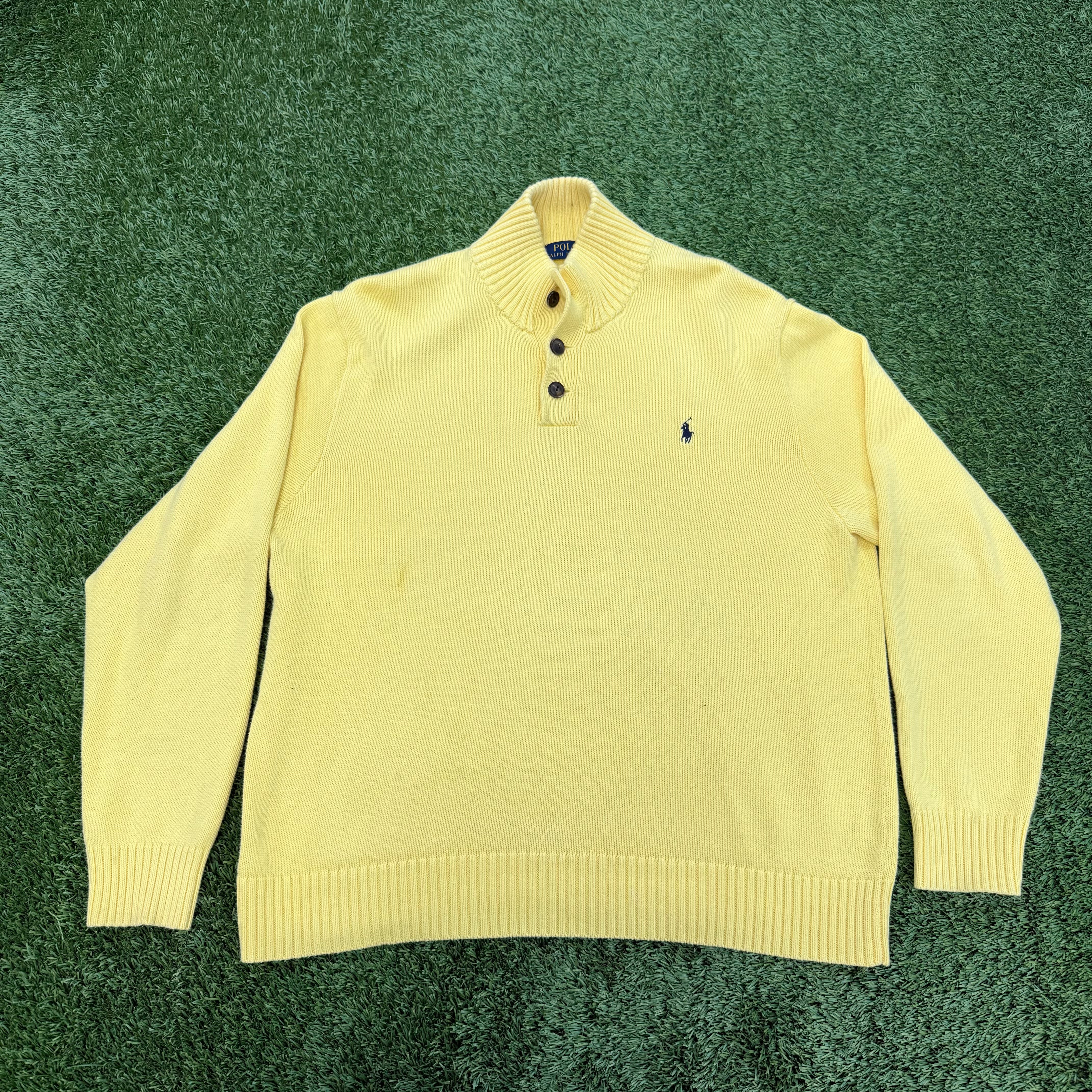 Vintage Polo Ralph Lauren Sweater, Yellow