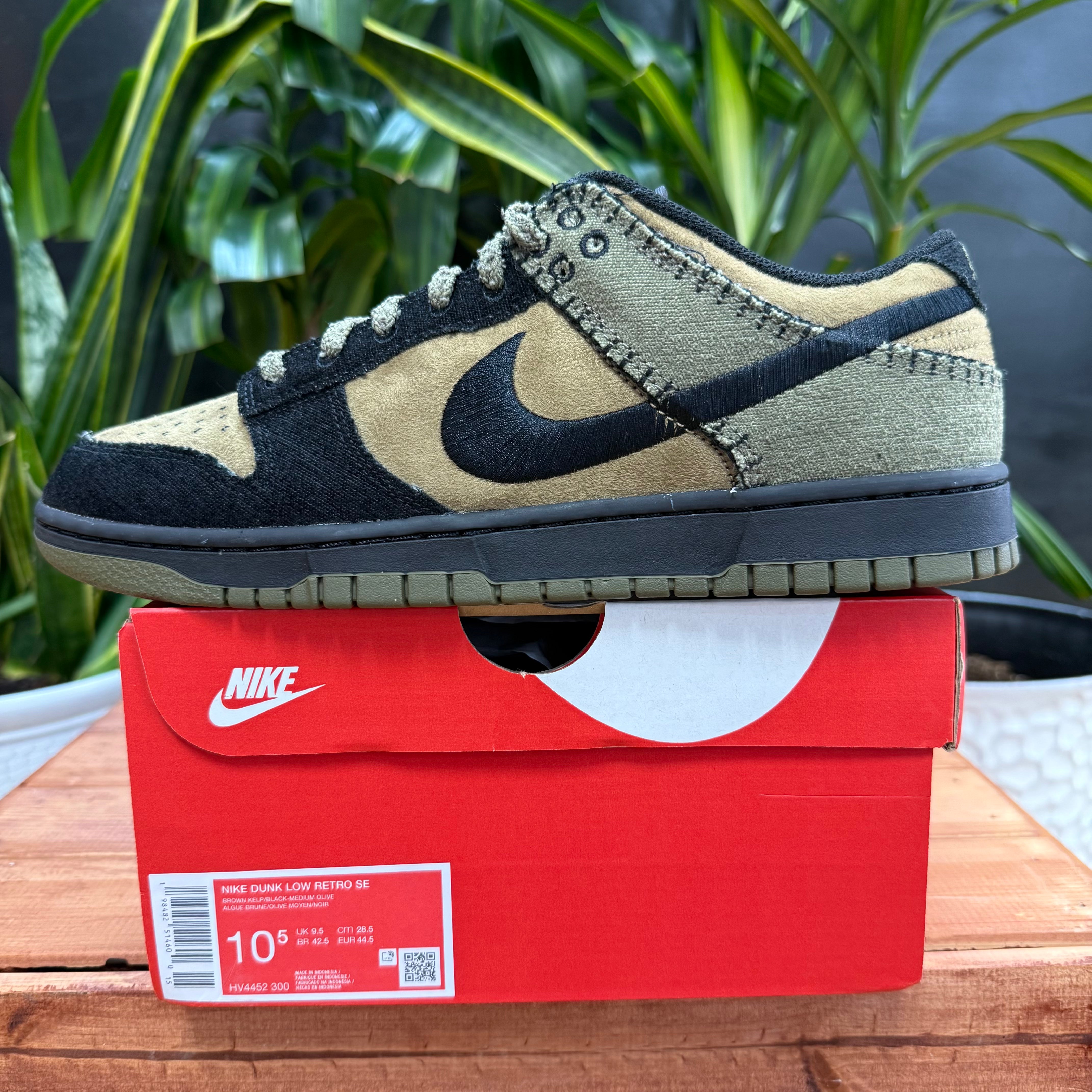 Nike Dunk Low Retro SE 'Frankenstein', Mens 10.5, W12