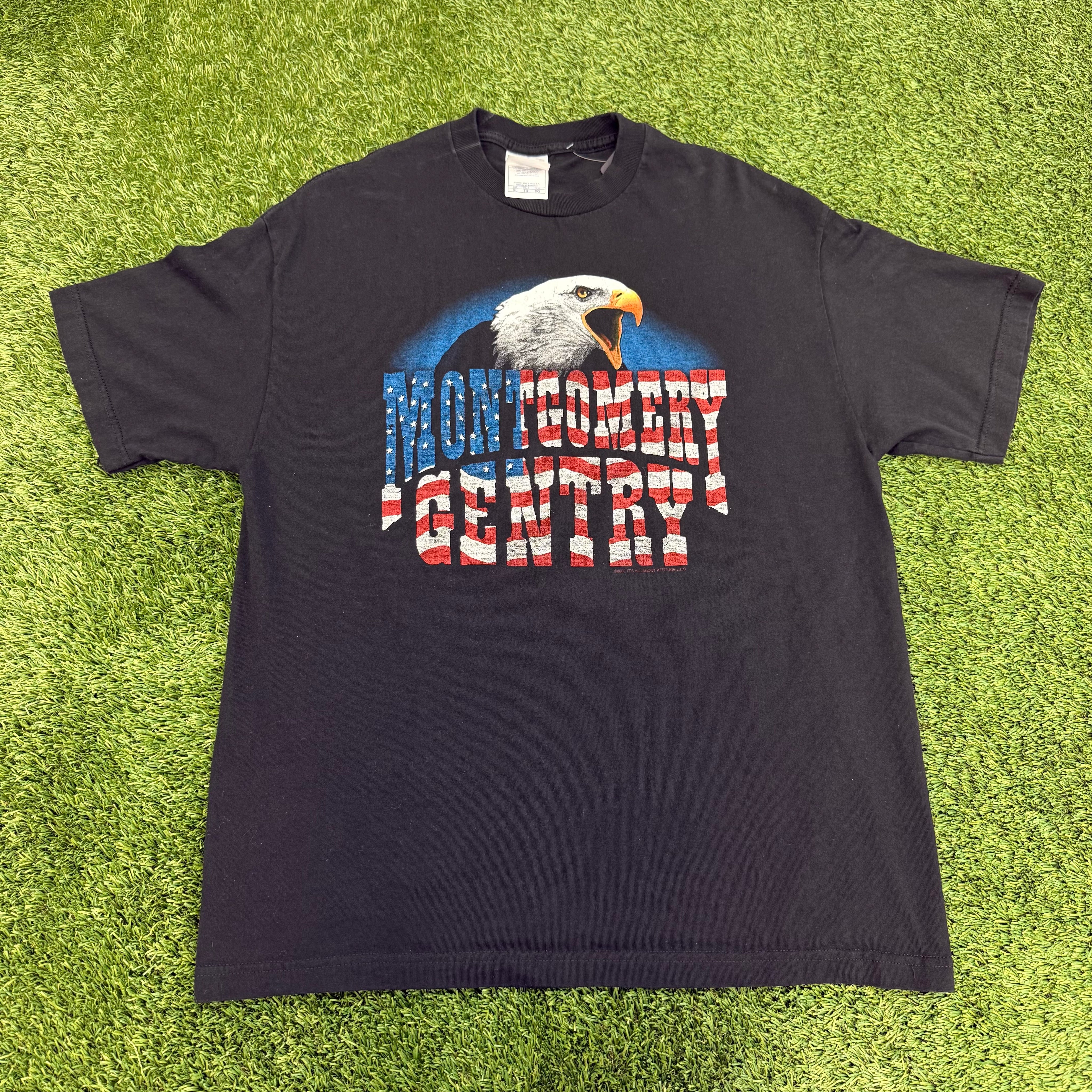 Vintage Montgomery Gentry '02 Tour T-shirt, XL