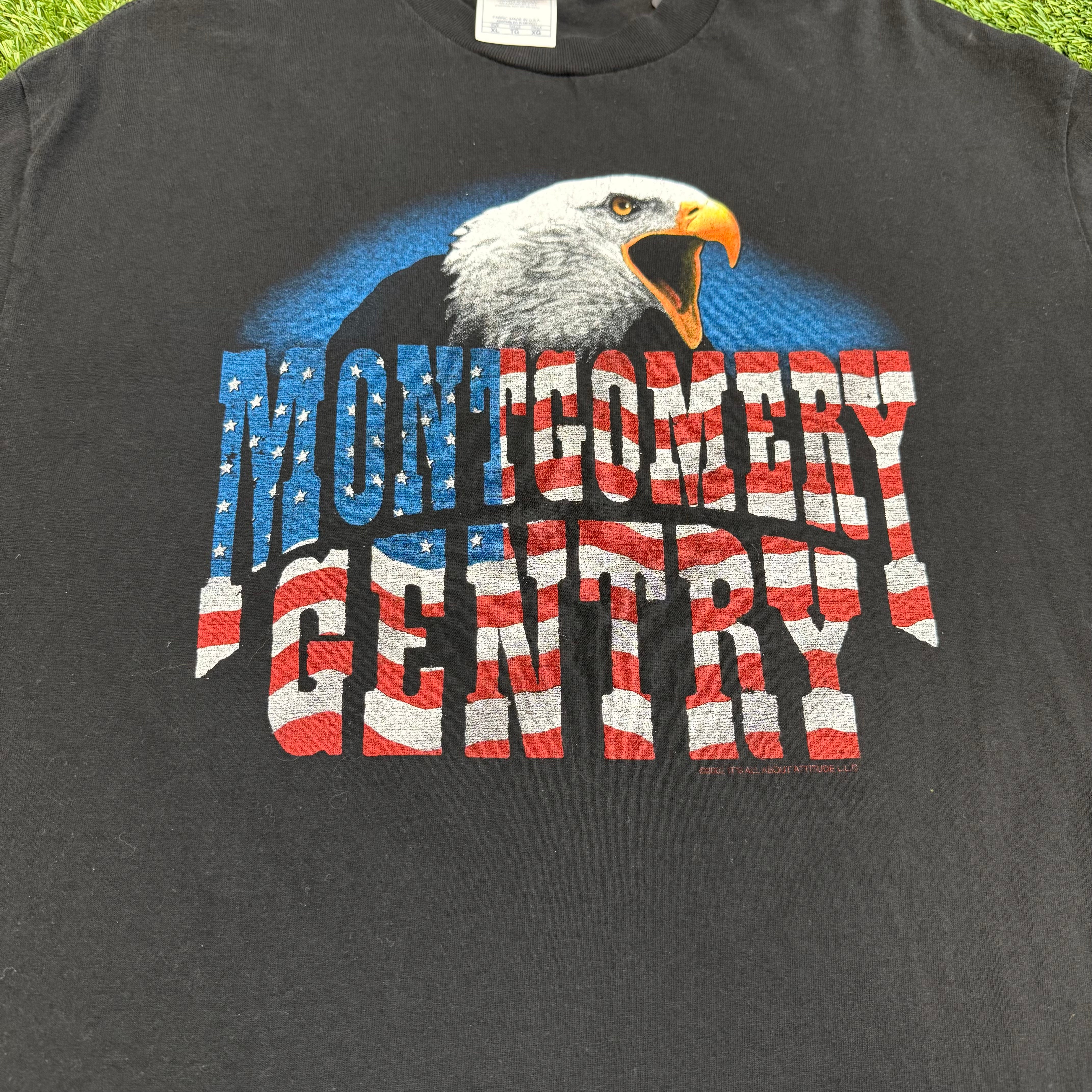 Vintage Montgomery Gentry '02 Tour T-shirt, XL