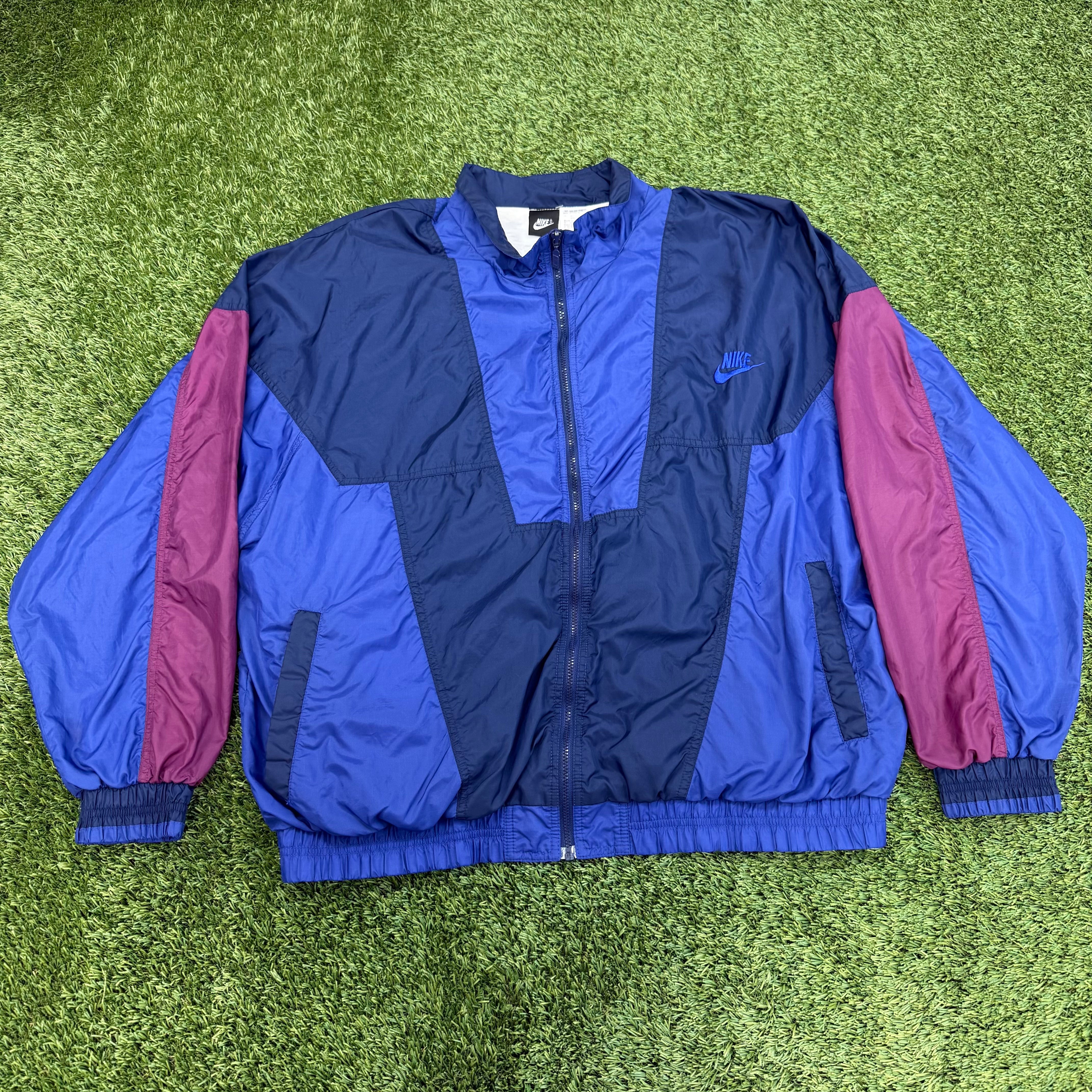 Nike Vintage Colorblock Windbreaker, XL