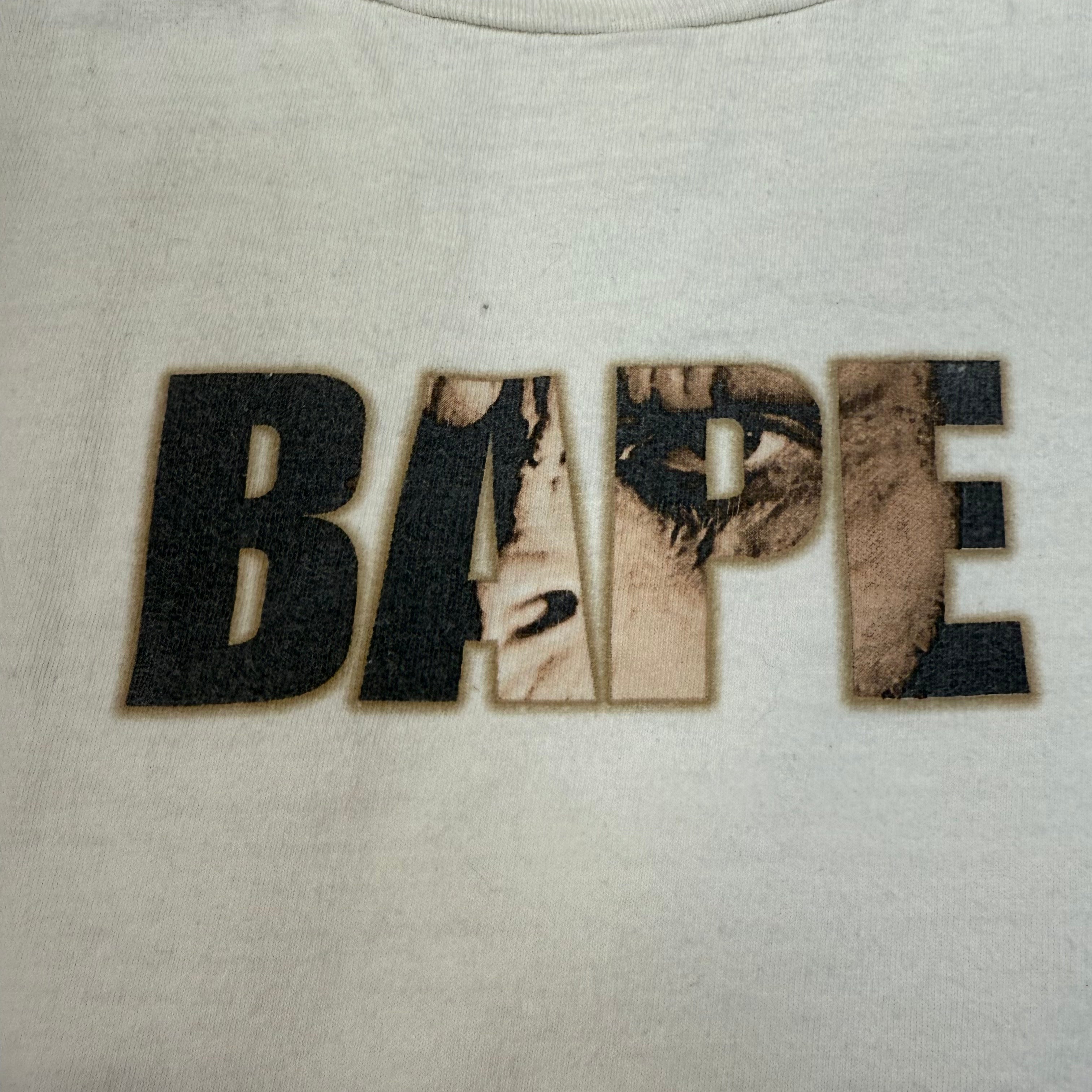 Vintage 90's Bape x Stash Graphic T Shirt, XL