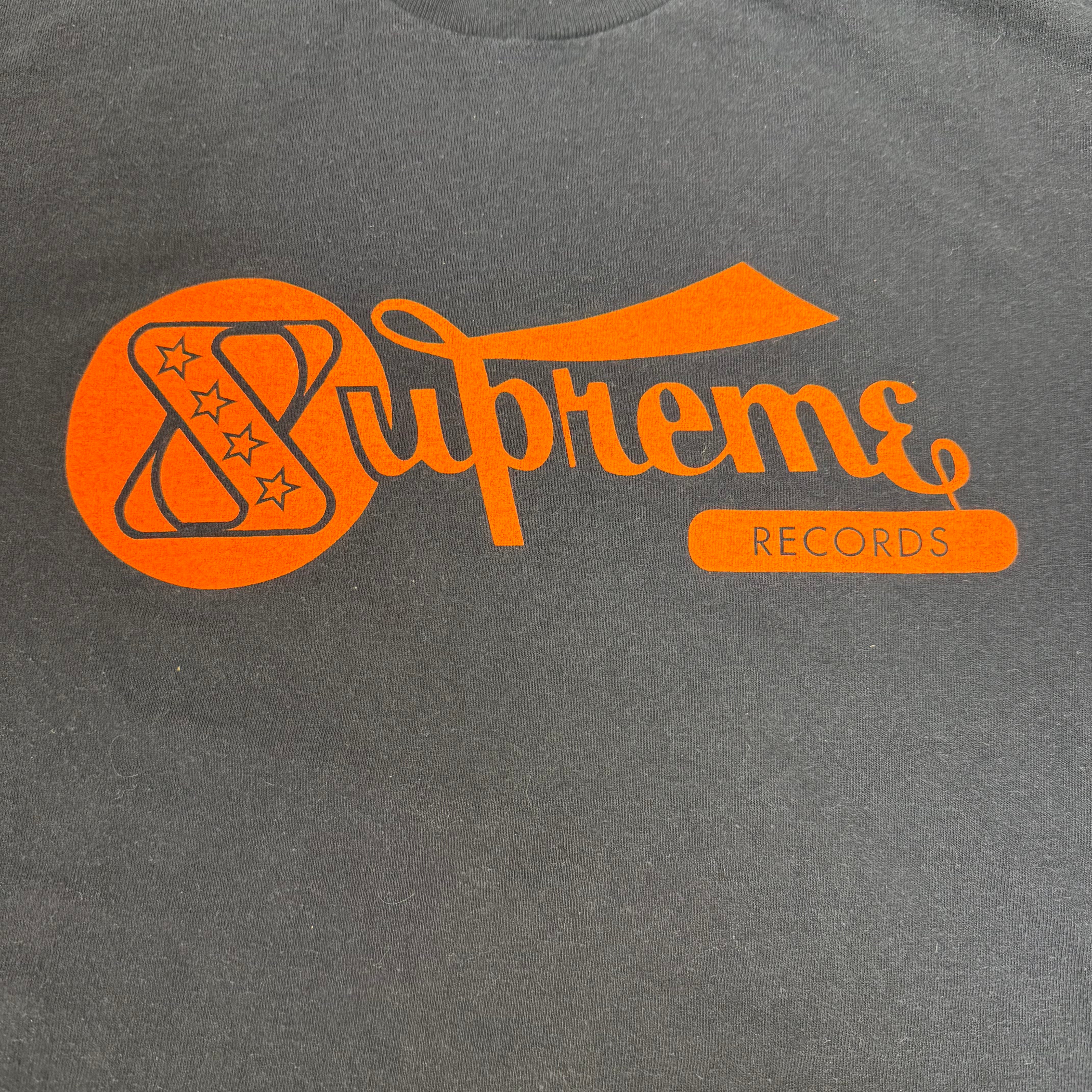 Vintage Supreme 'Supreme Records' Graphic T Shirt