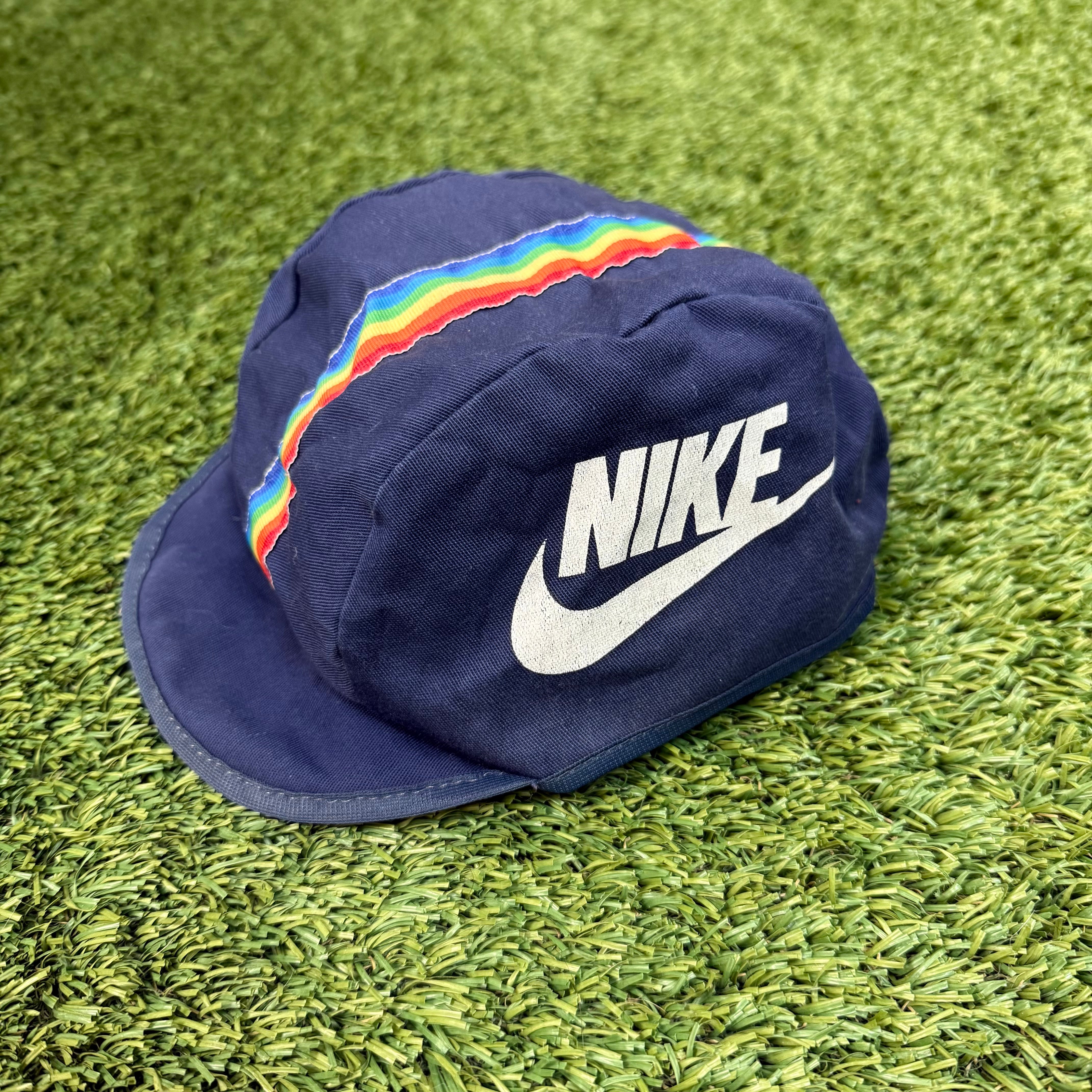 Nike Vintage 1980’s Rainbow Cycling Cap