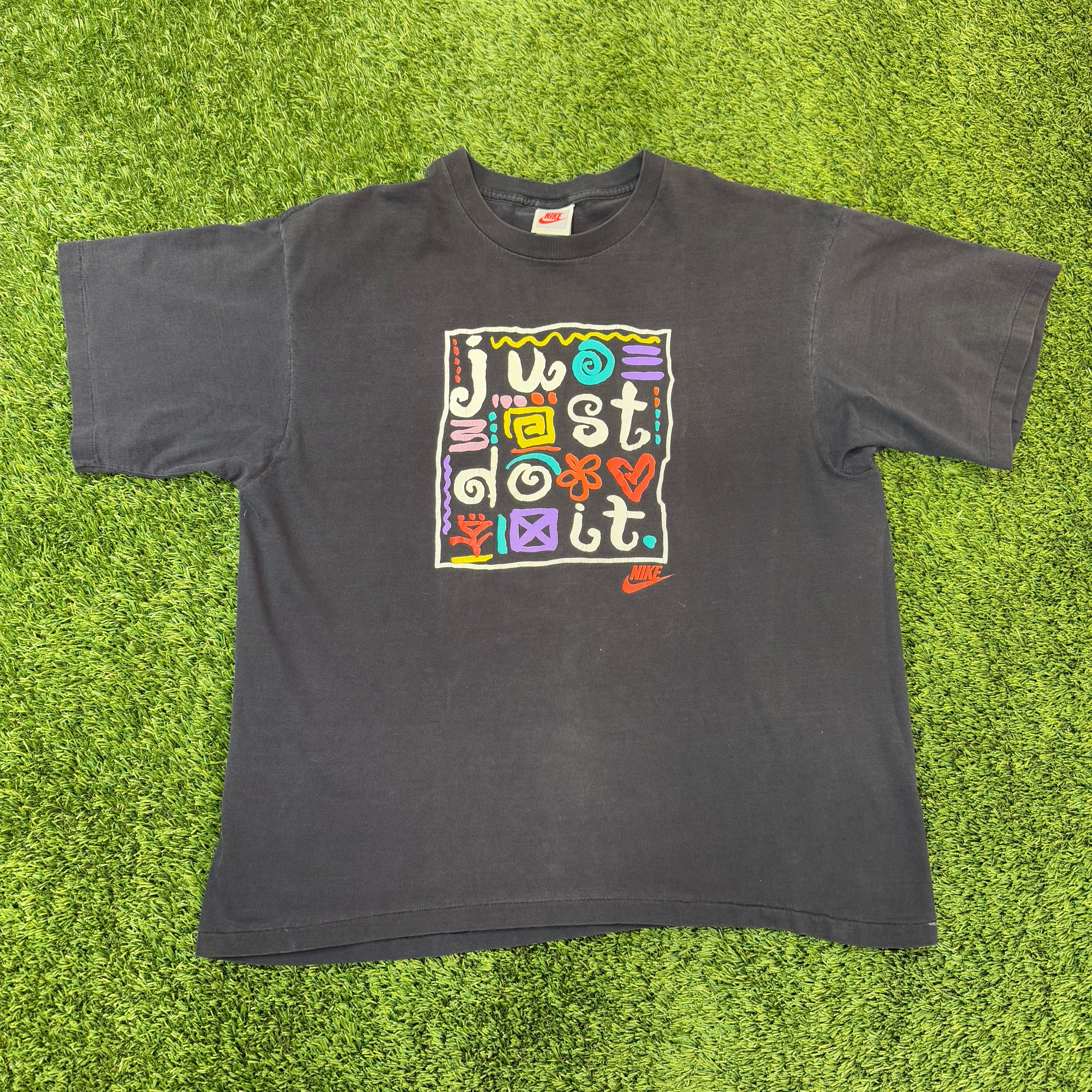 Nike Vintage 'Just Do It' 90s Graphic T-Shirt, L