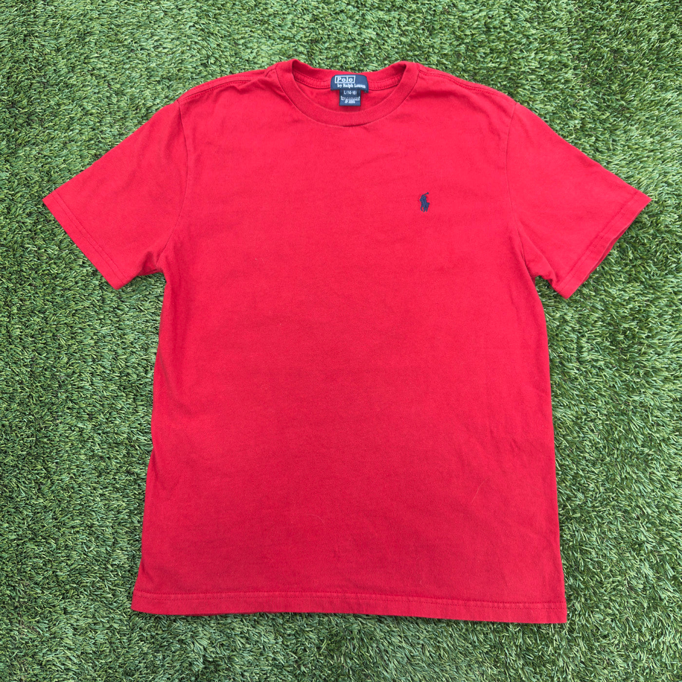 Vintage Polo Ralph Lauren Red Short Sleeve, XS