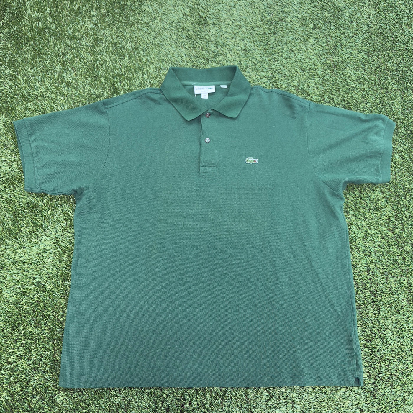 Vintage Lacoste Polo, Green, XXL