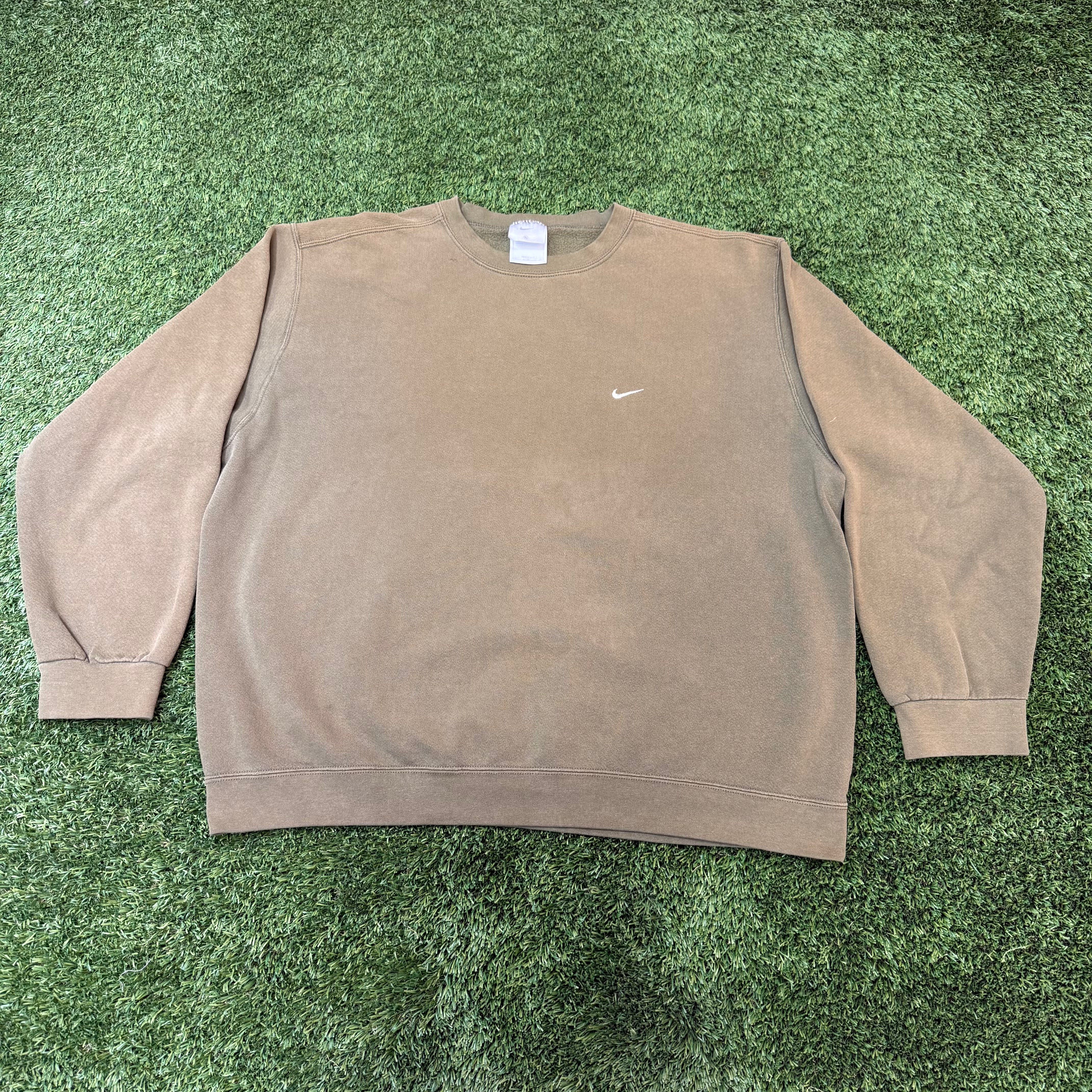 Nike Vintage Brown Crewneck, XL