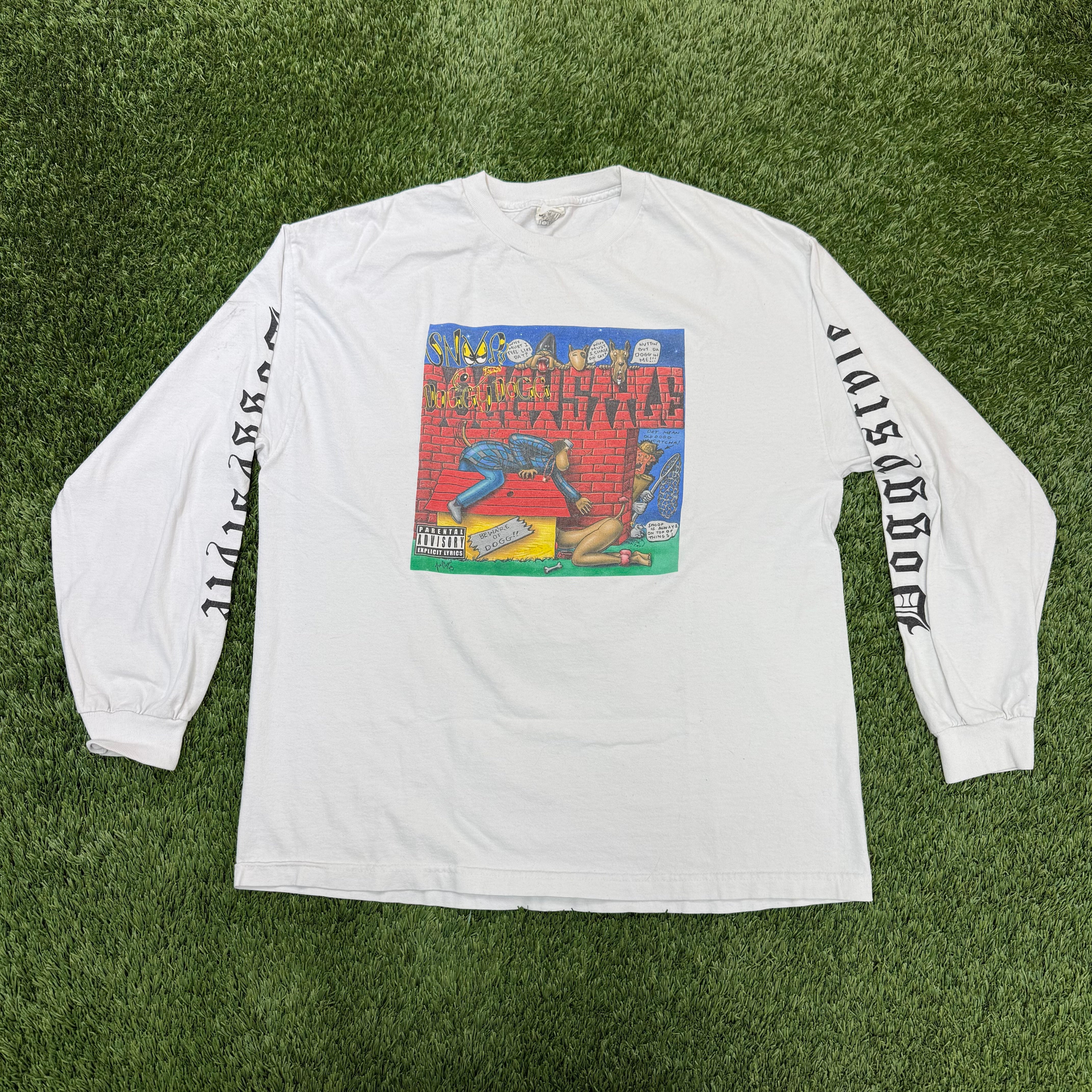 Vintage Snoop Dogg Doggy Style Long Sleeve, XL