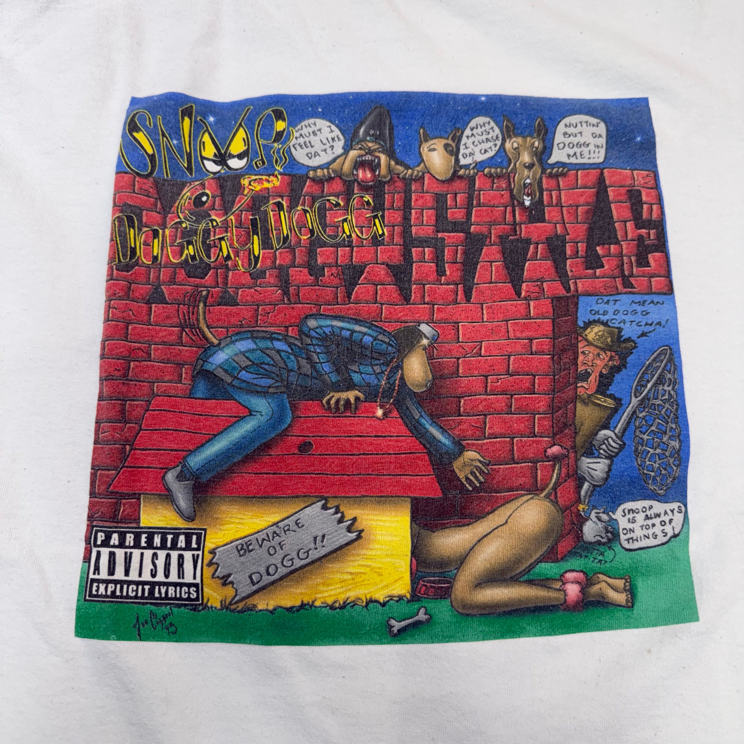 Vintage Snoop Dogg Doggy Style Long Sleeve, XL