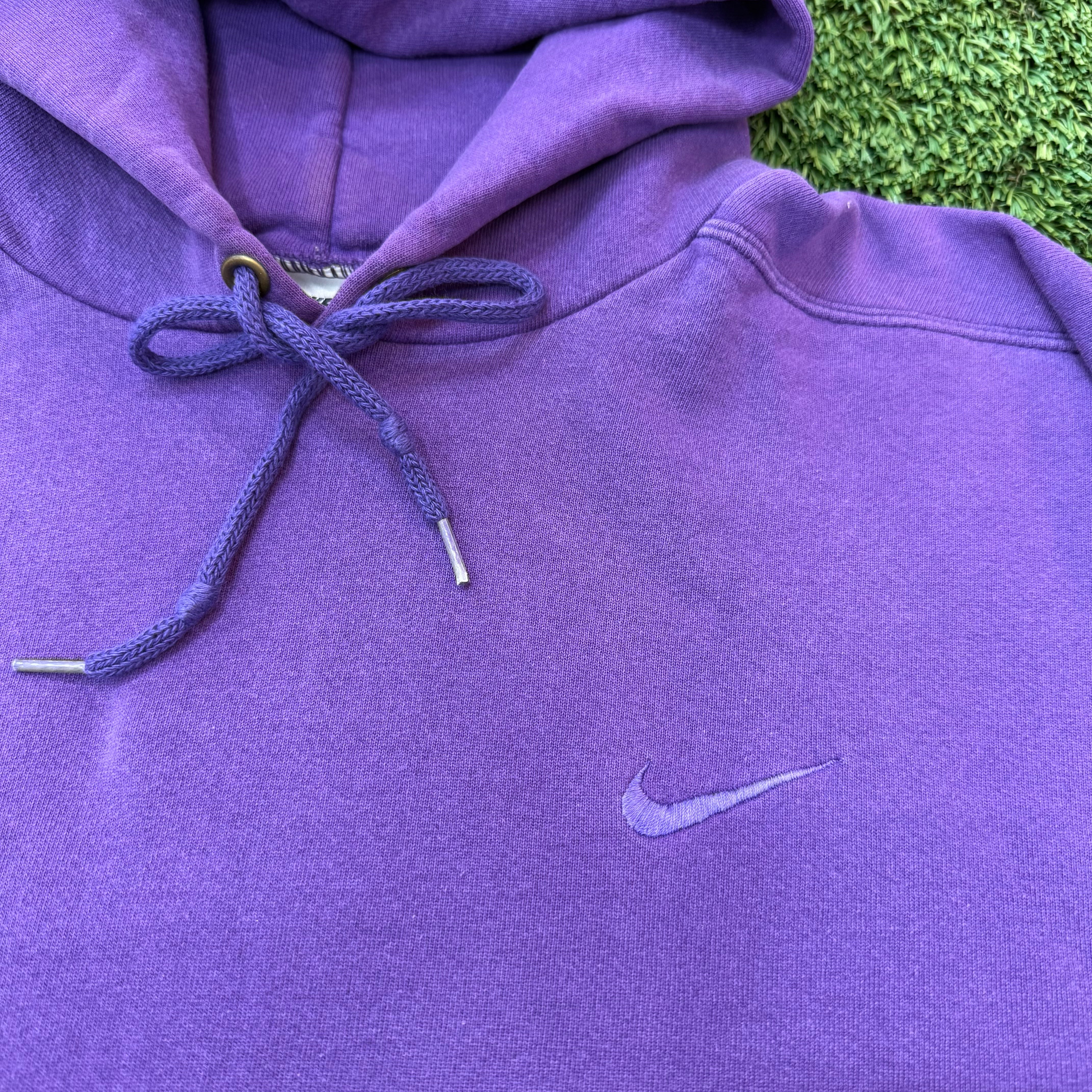 Nike Vintage Purple Hoodie, M