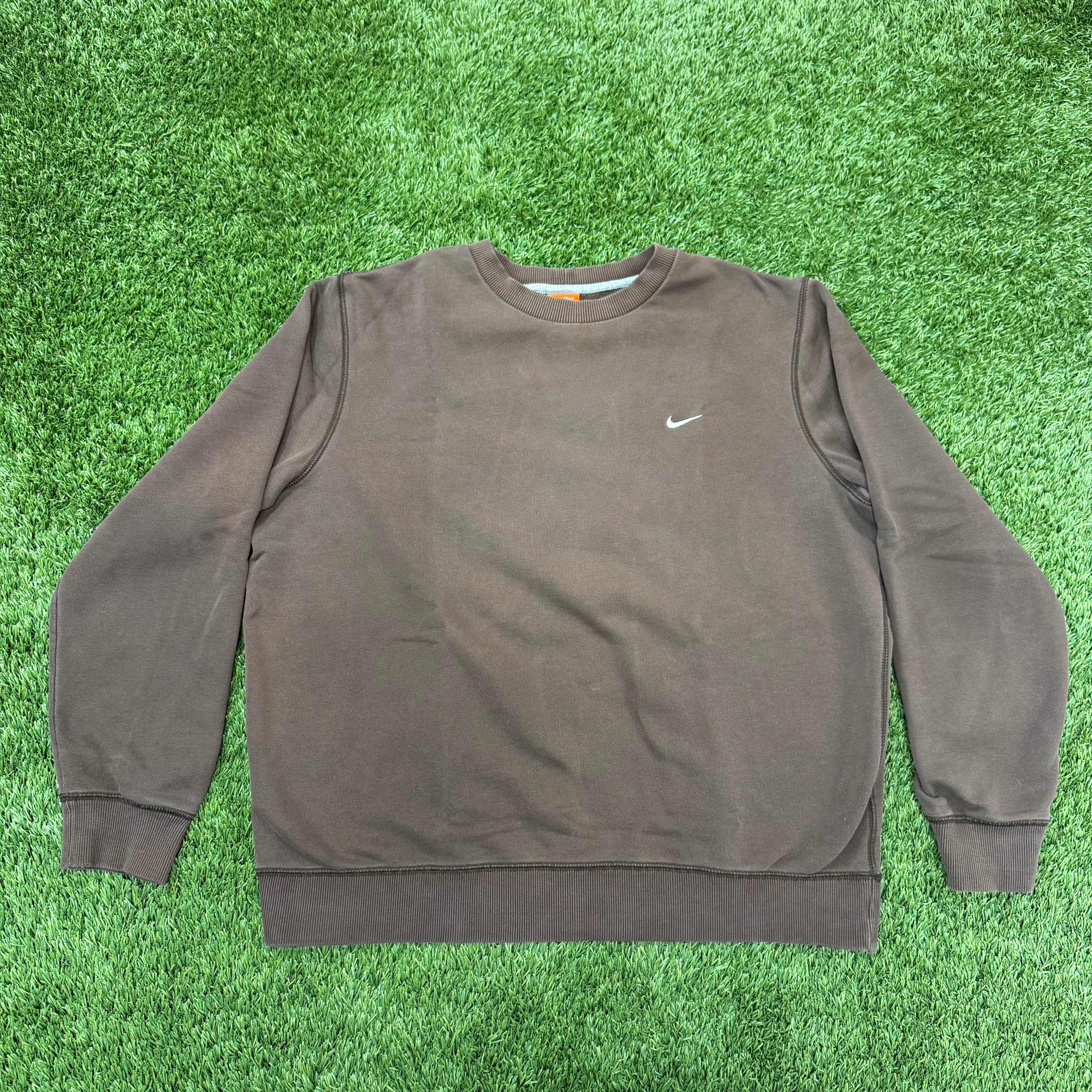Nike Vintage Brown Crewneck, XL