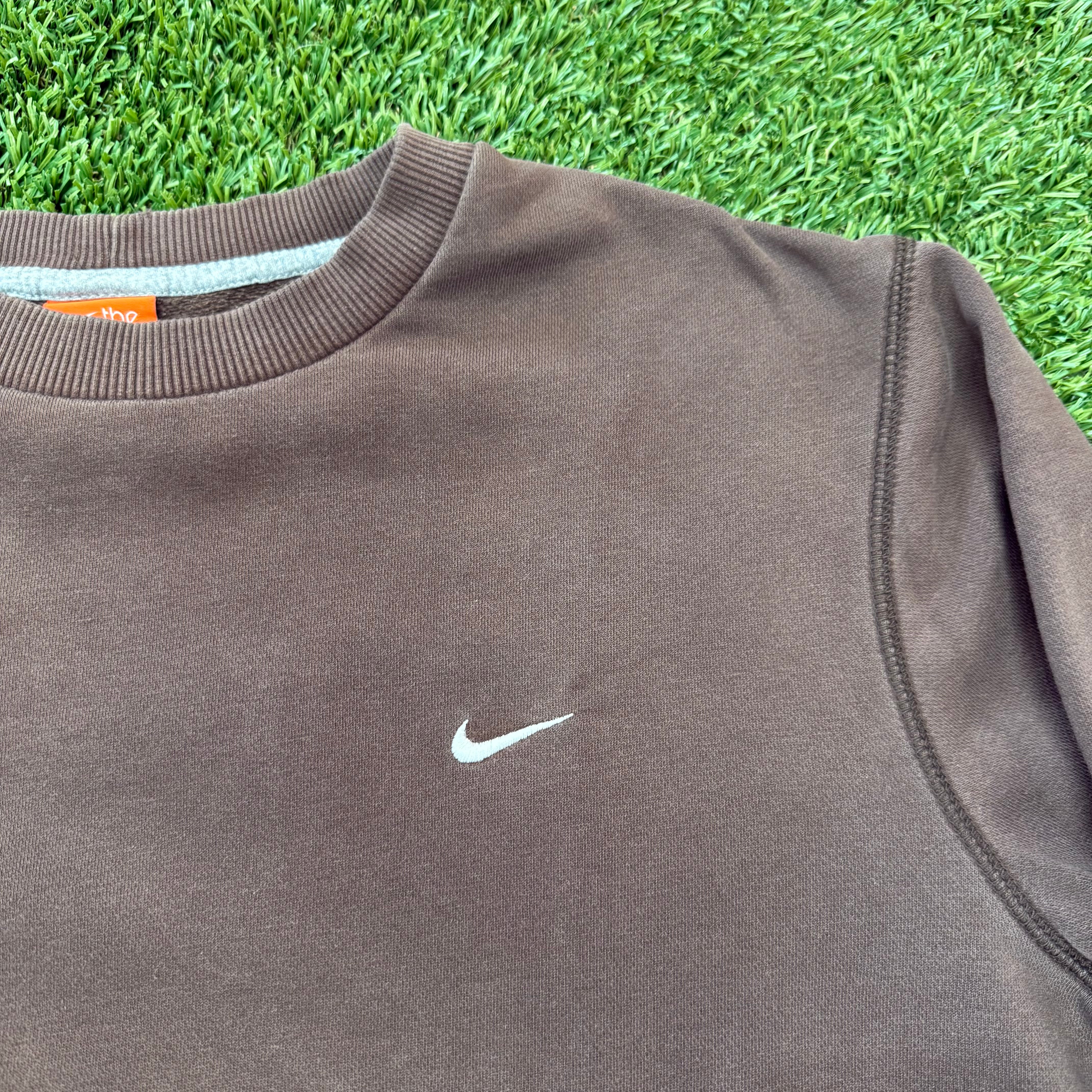 Nike Vintage Brown Crewneck, XL