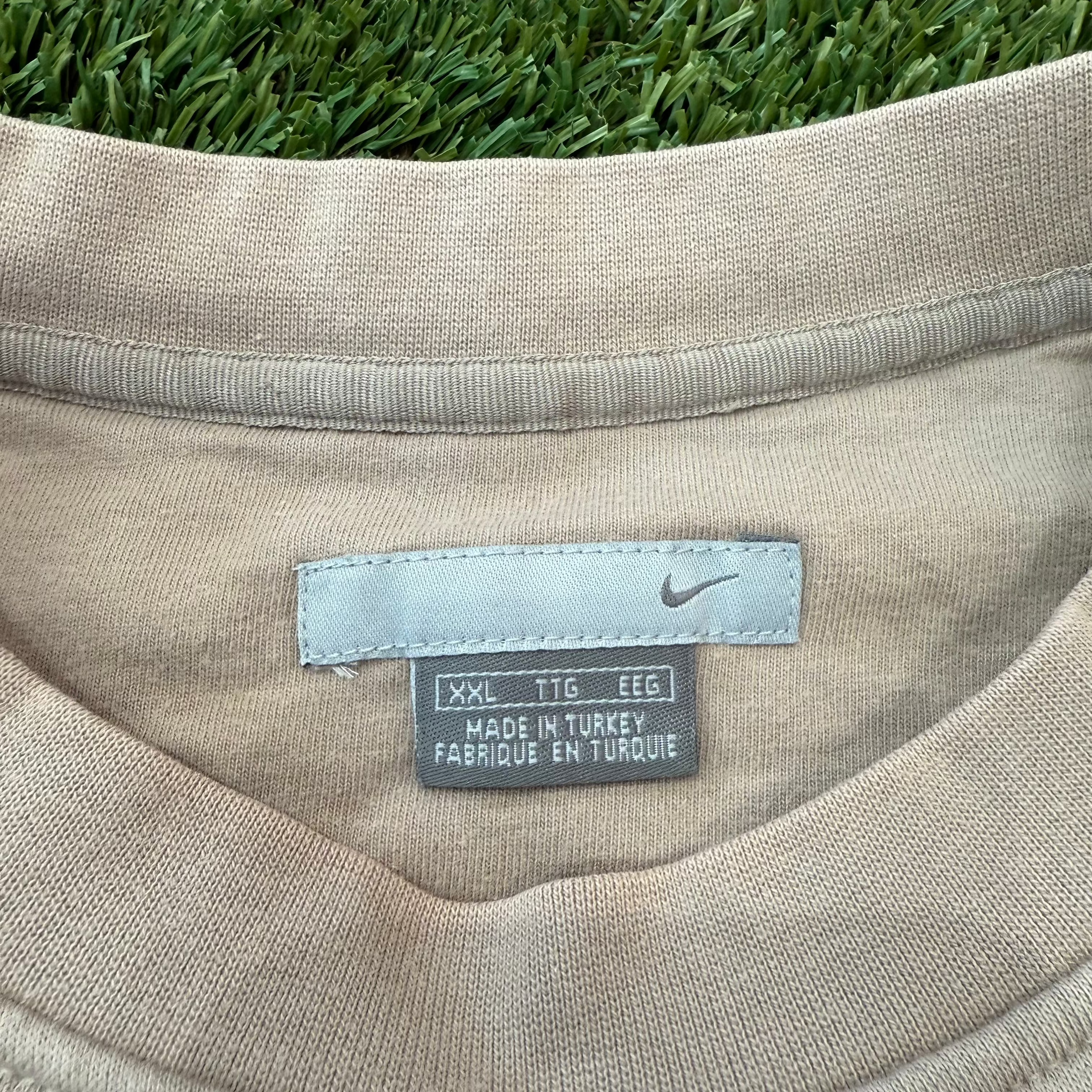 Nike Vintage Tan Crewneck, XXL