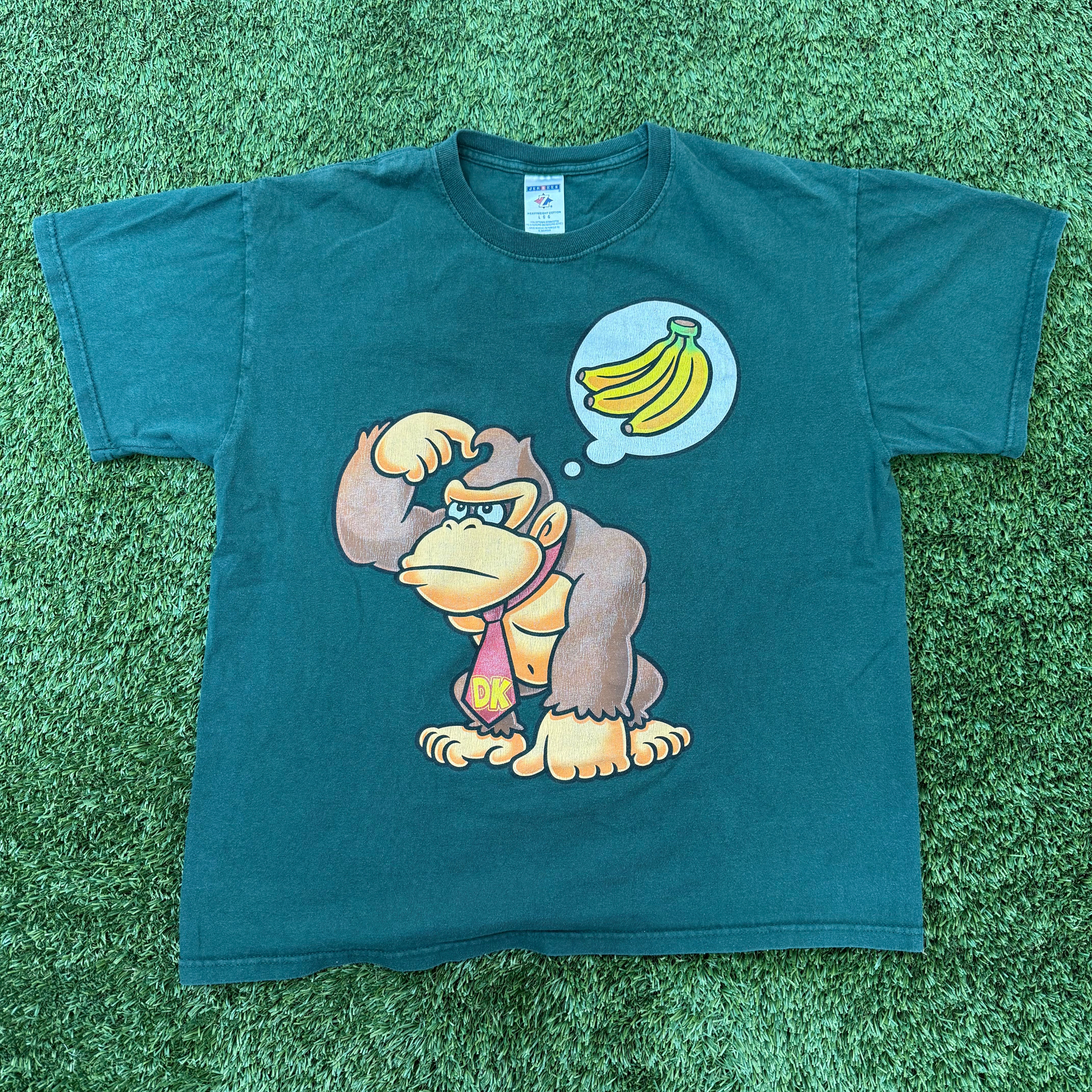 Vintage Donkey Kong Banana Shirt, L