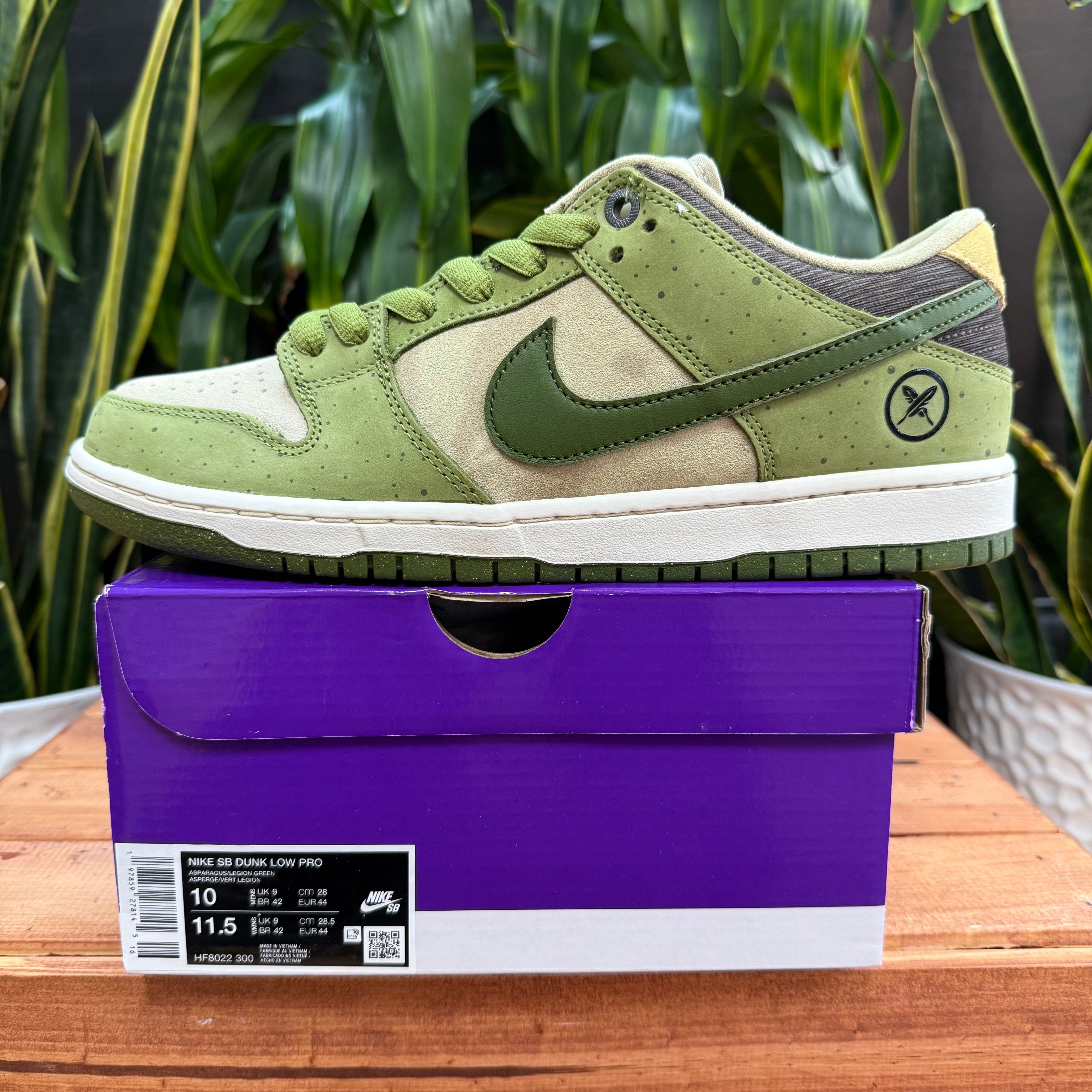 Nike SB Dunk Low x Yuto 'Matcha', Mens 10, W11.5