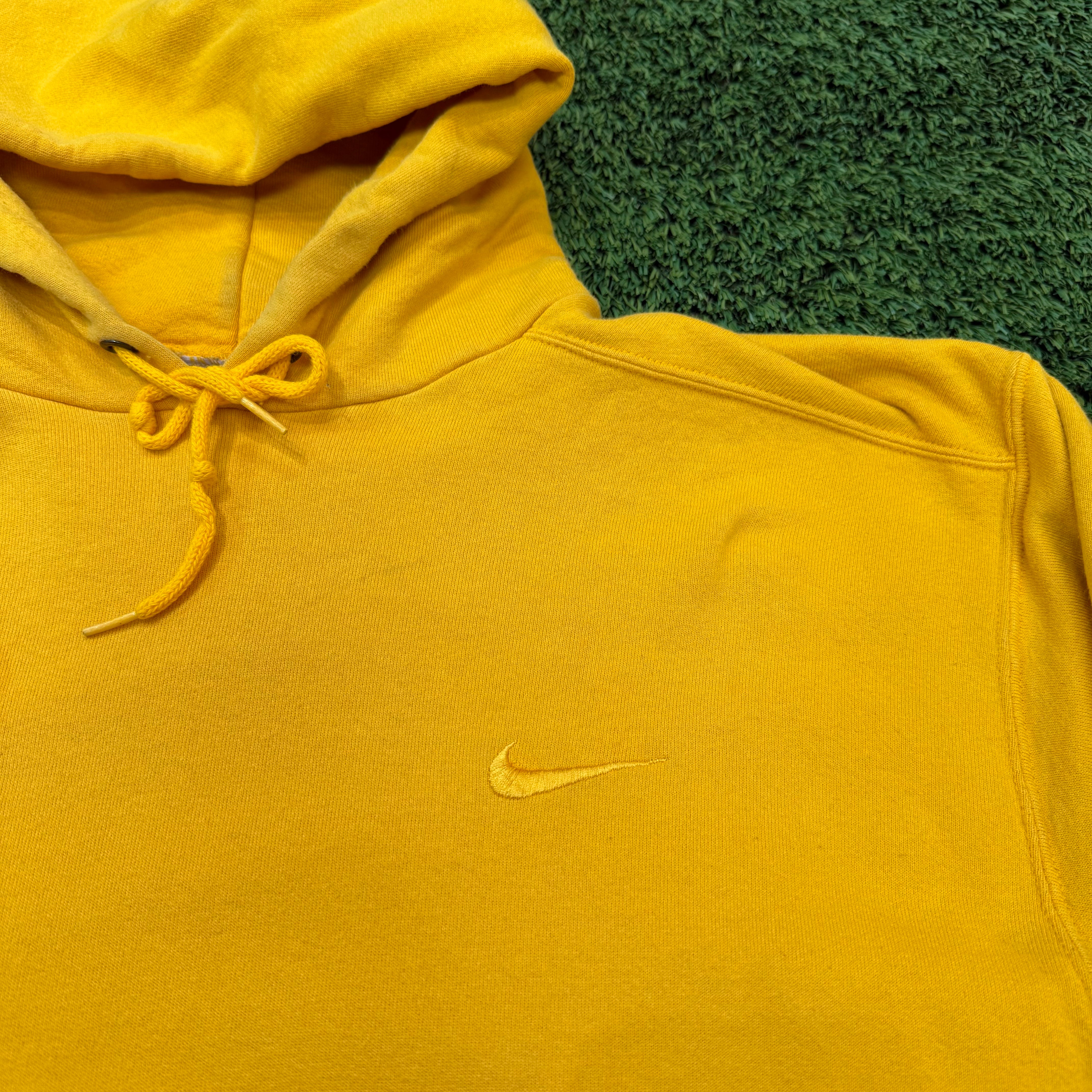 Nike Vintage Yellow Hoodie, L