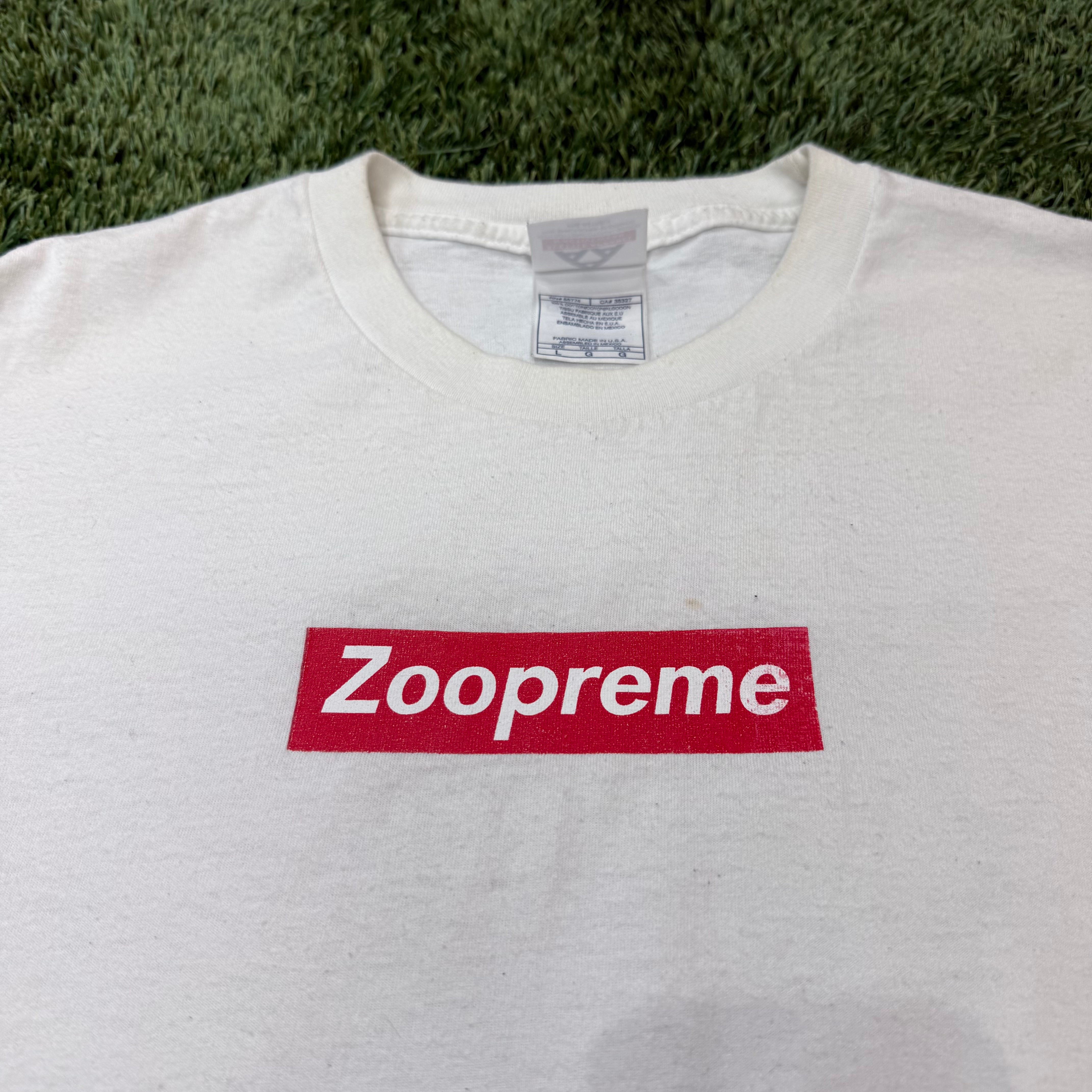 Vintage Zoo York Zoopreme Box Logo Shirt, L