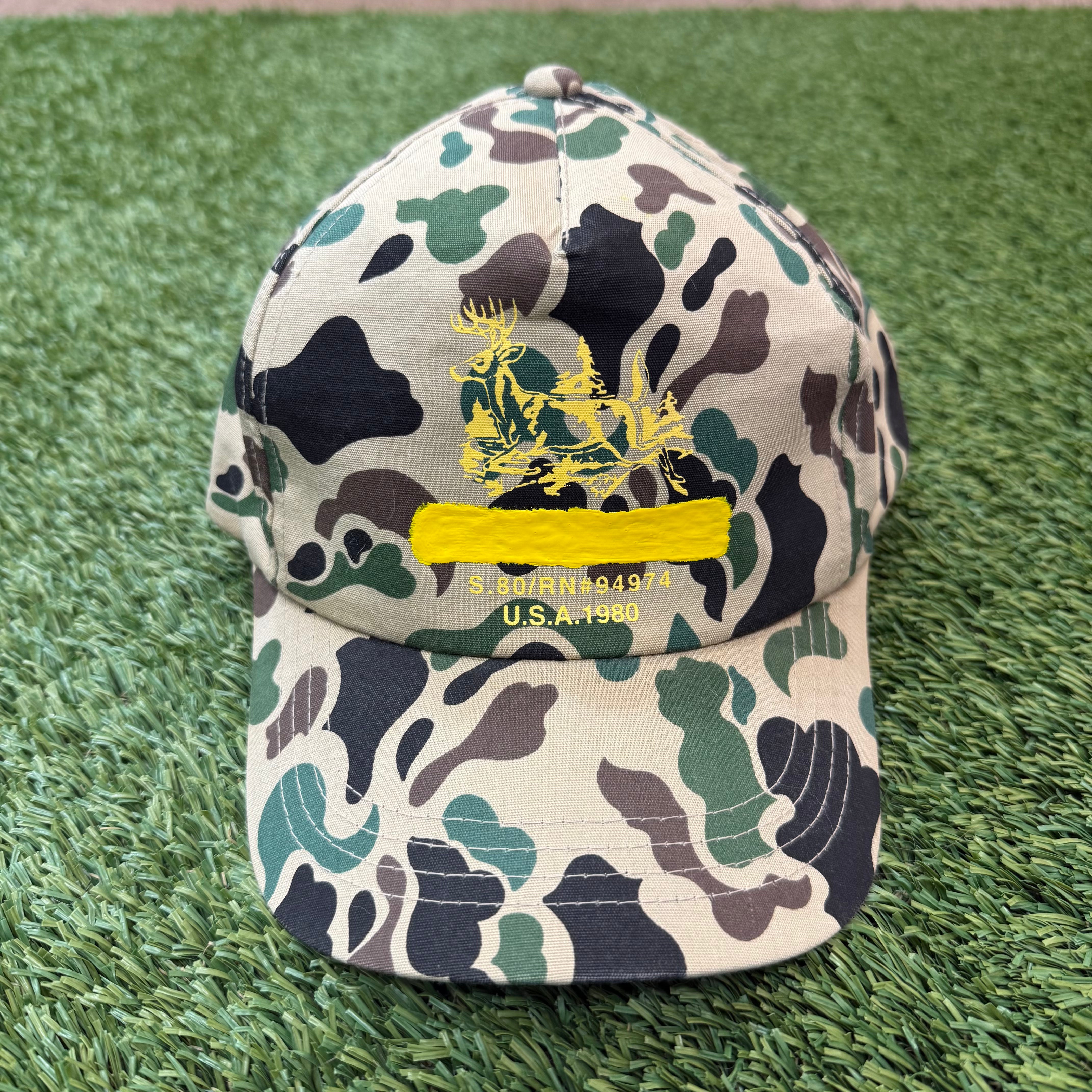 Vintage Stussy Camo Hat