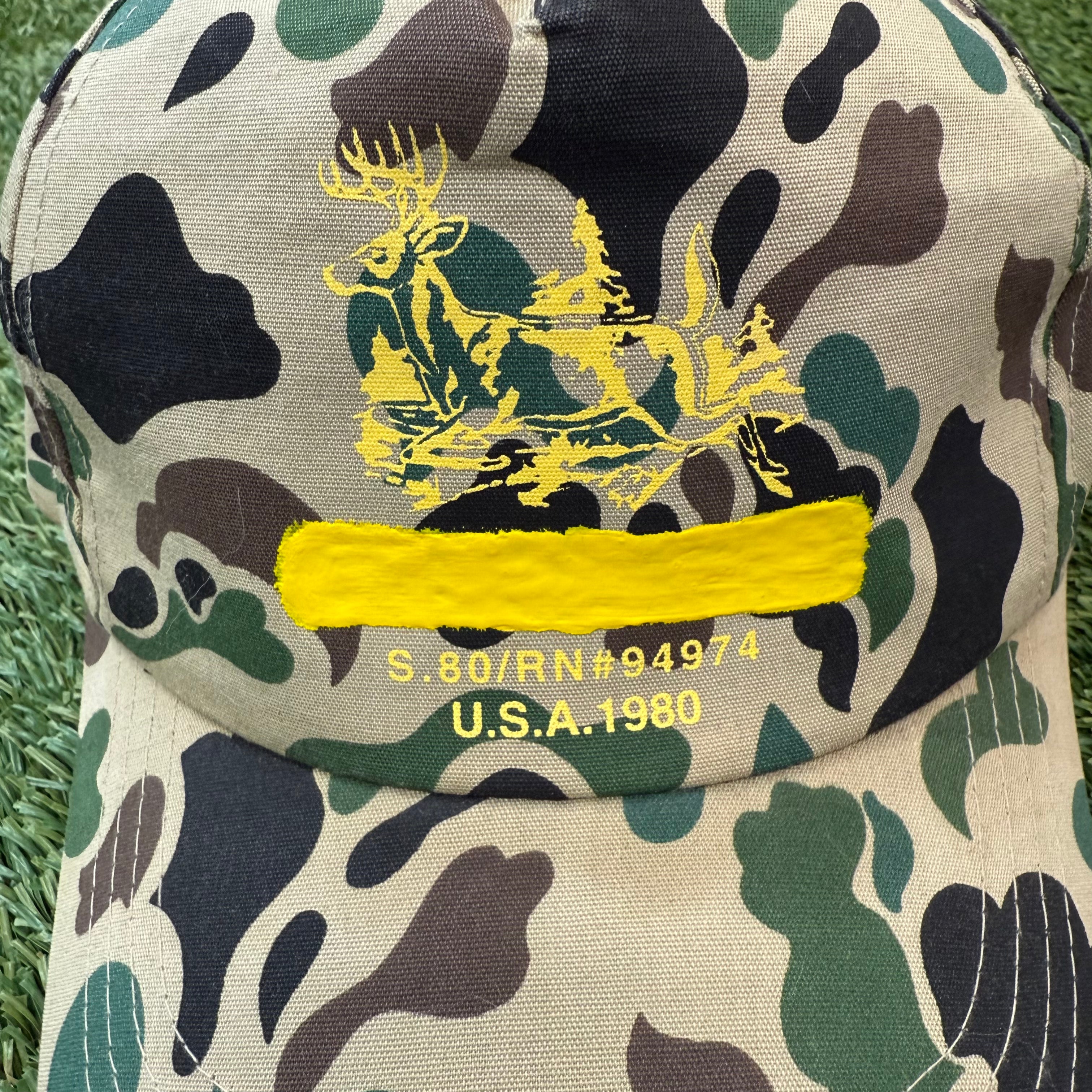 Vintage Stussy Camo Hat
