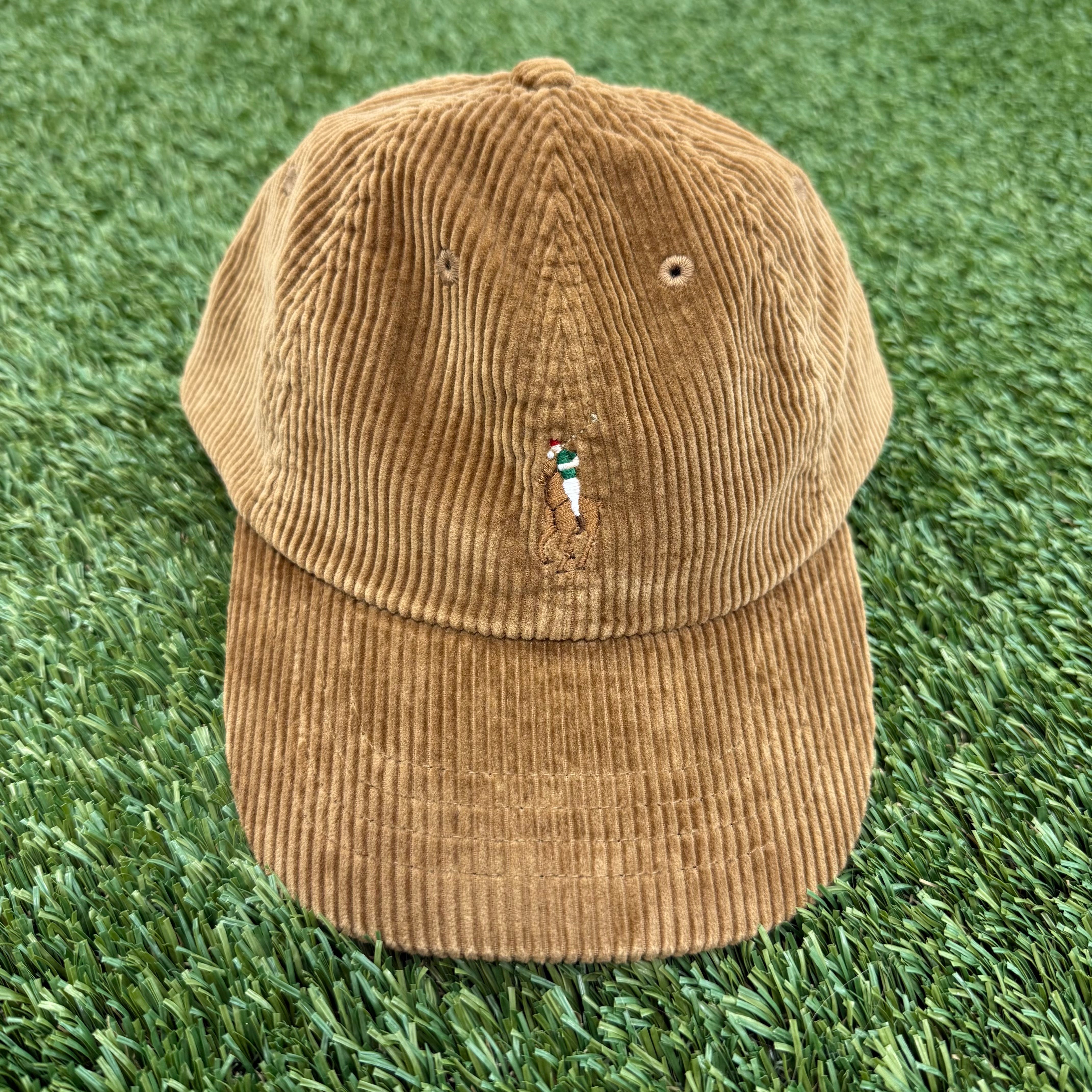 Polo Ralph Lauren Corduroy Ball Cap - Khaki, One Size NWT