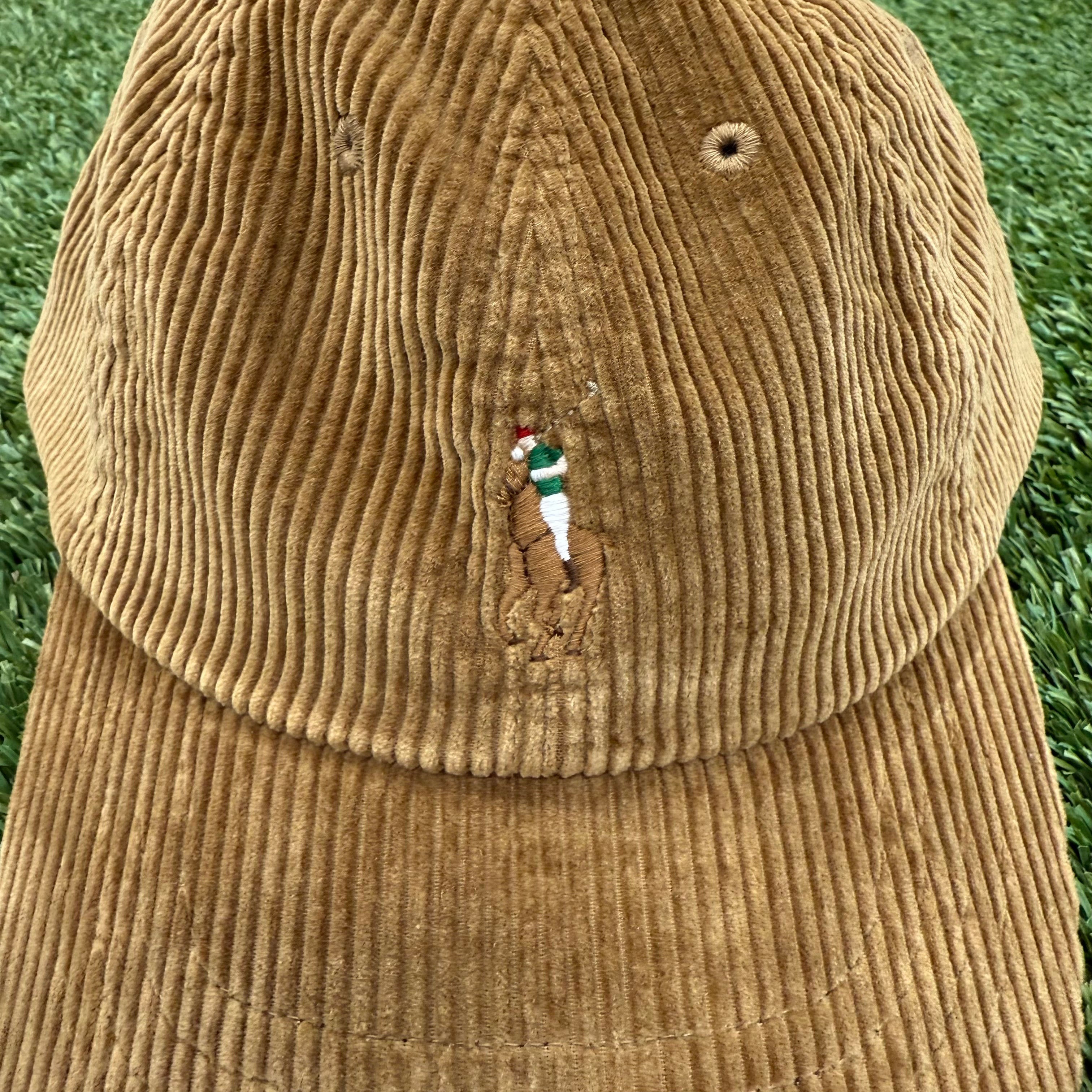 Polo Ralph Lauren Corduroy Ball Cap - Khaki, One Size NWT