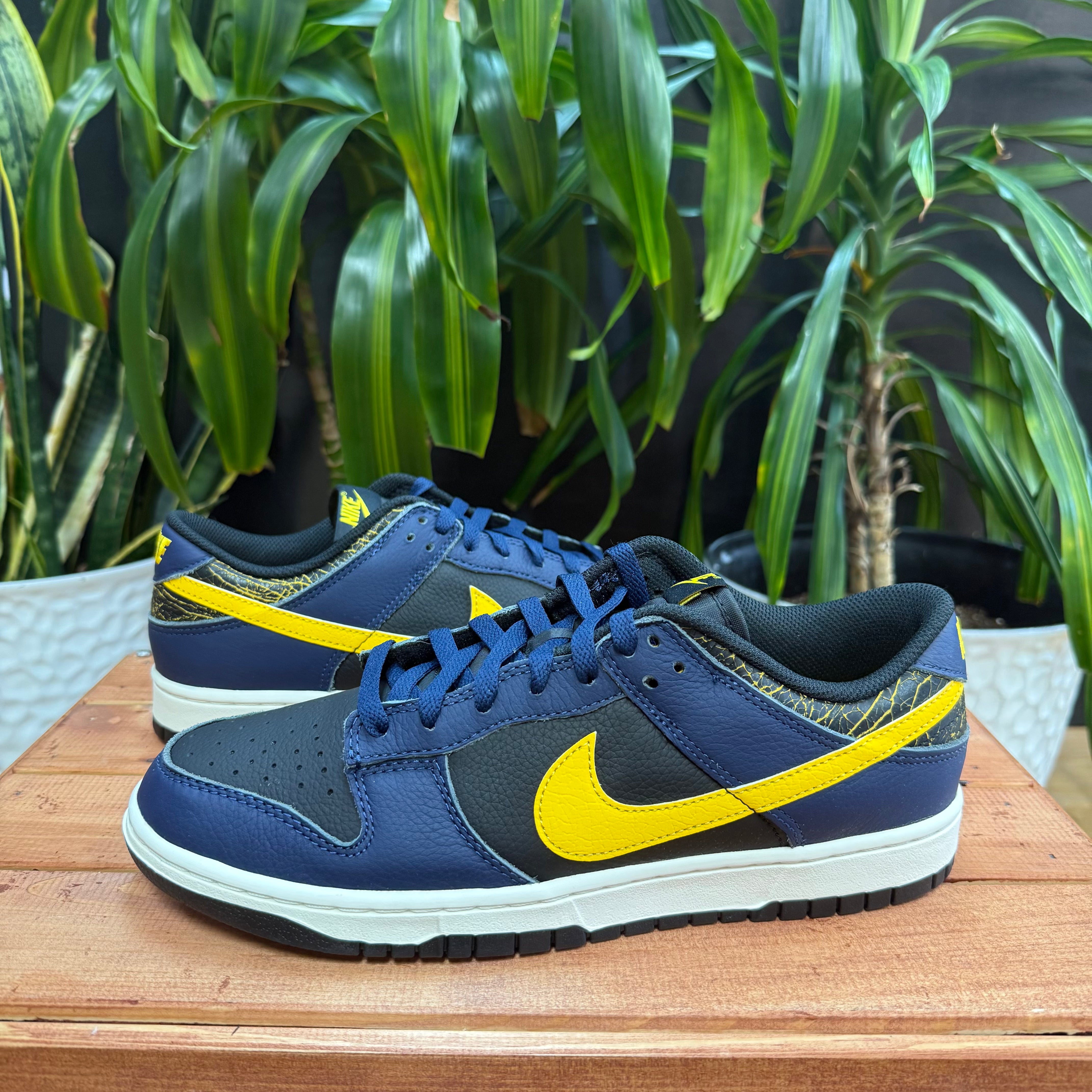 Nike Dunk Low Vintage 'Michigan', Mens 10, W11.5